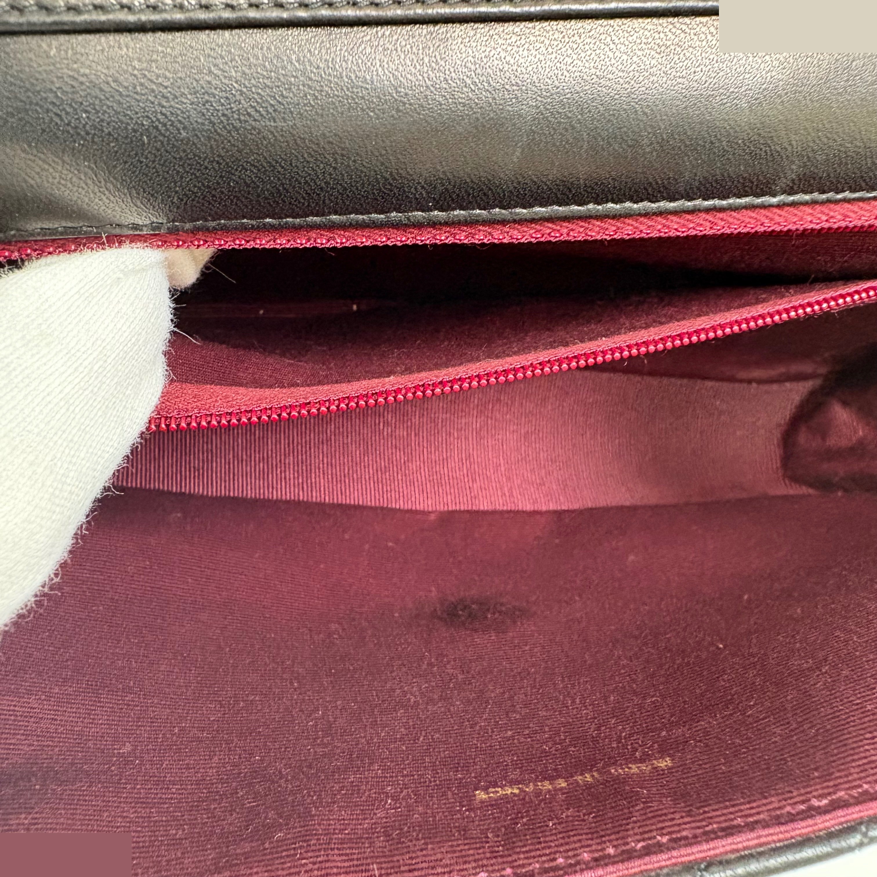 Matelassé Push-Lock Shoulder Bag — view 8