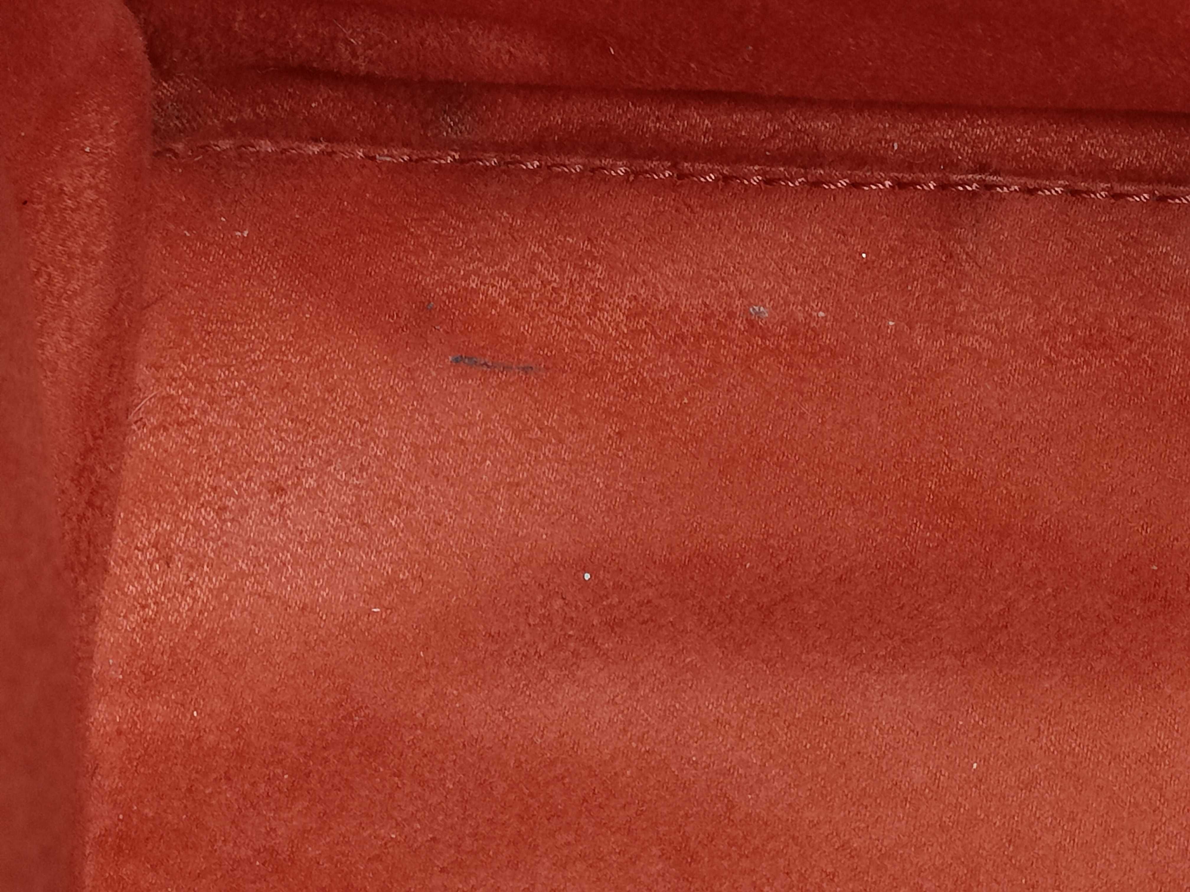 Micro Shopper Tote Bag, Leather, Red, Handbag — view 13