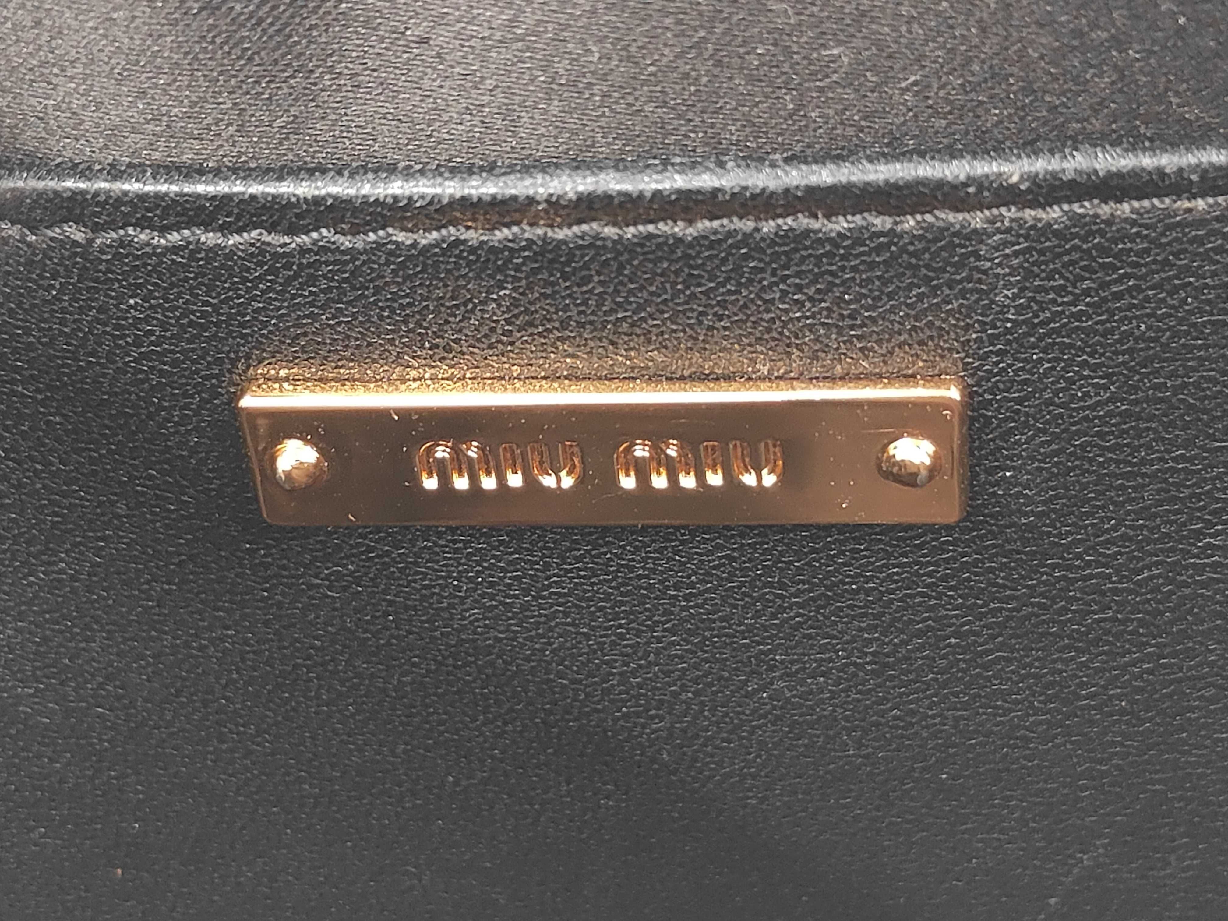 Matelassé Chain Shoulder Bag, Black Shoulder Bag — view 7
