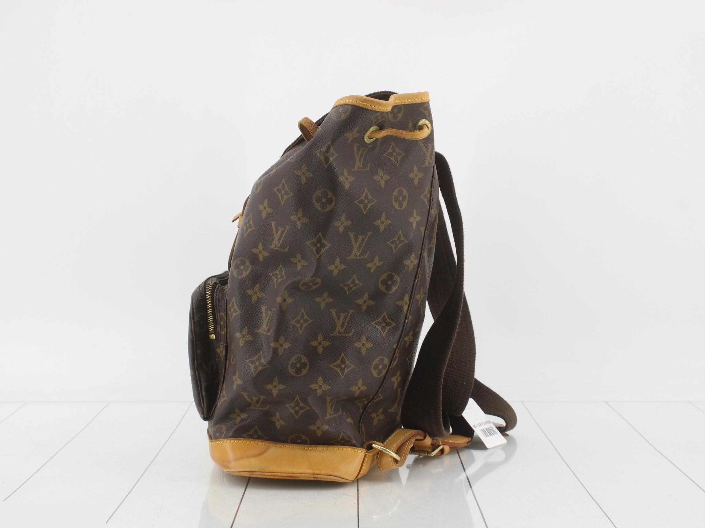 Monogram Montsouris GM Backpack — view 3