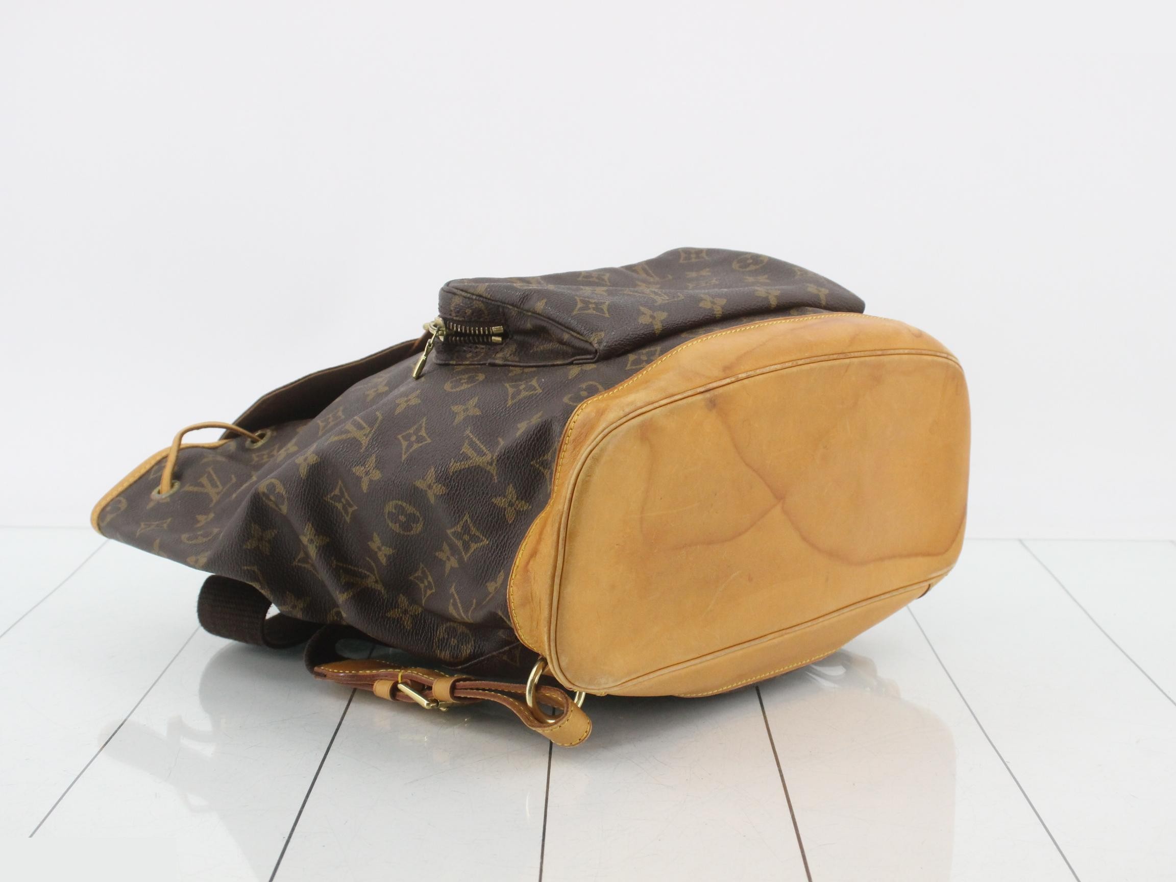 Monogram Montsouris GM Backpack — view 5