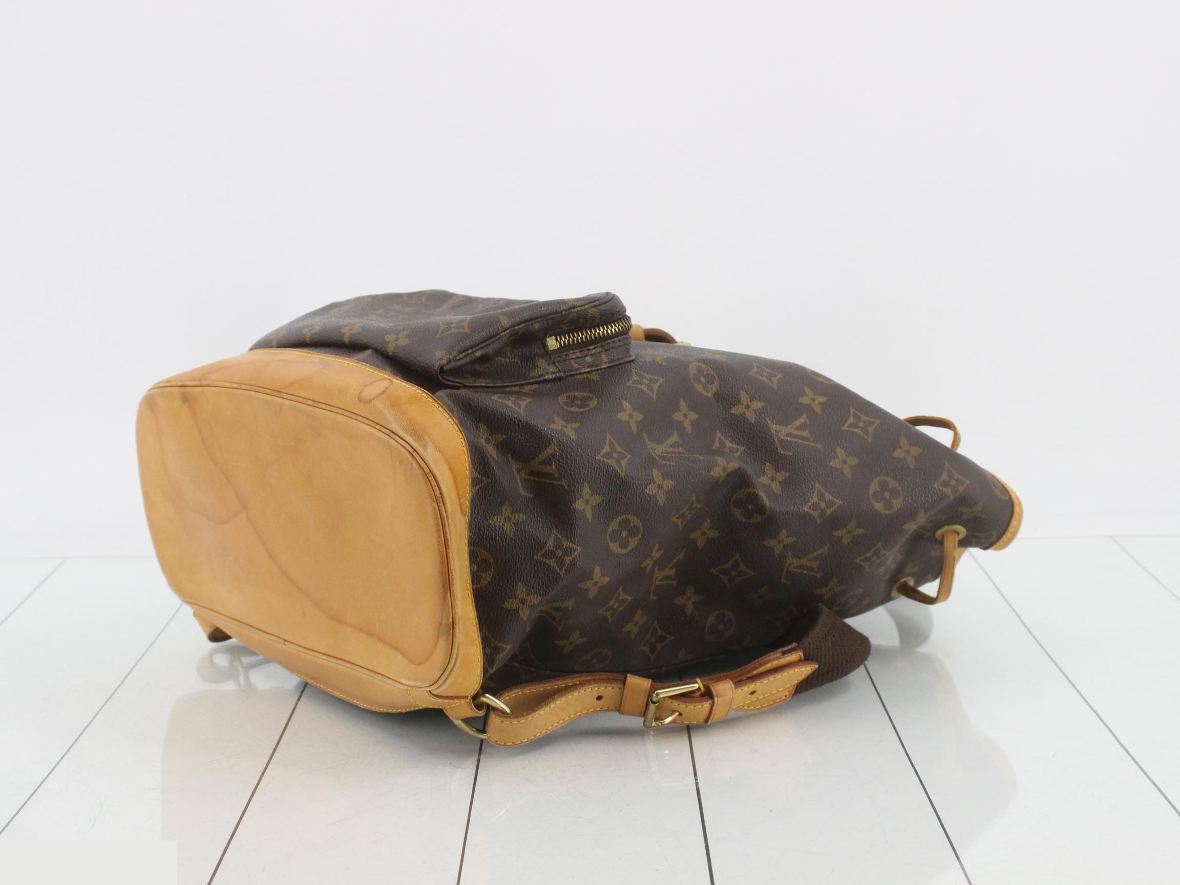Monogram Montsouris GM Backpack — view 6