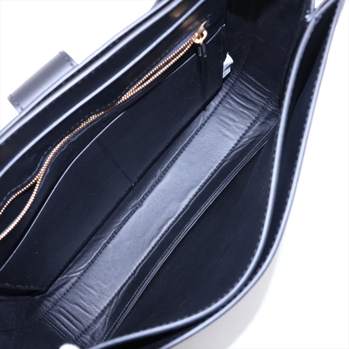 Marie Leather Shoulder Bag, Black — view 6