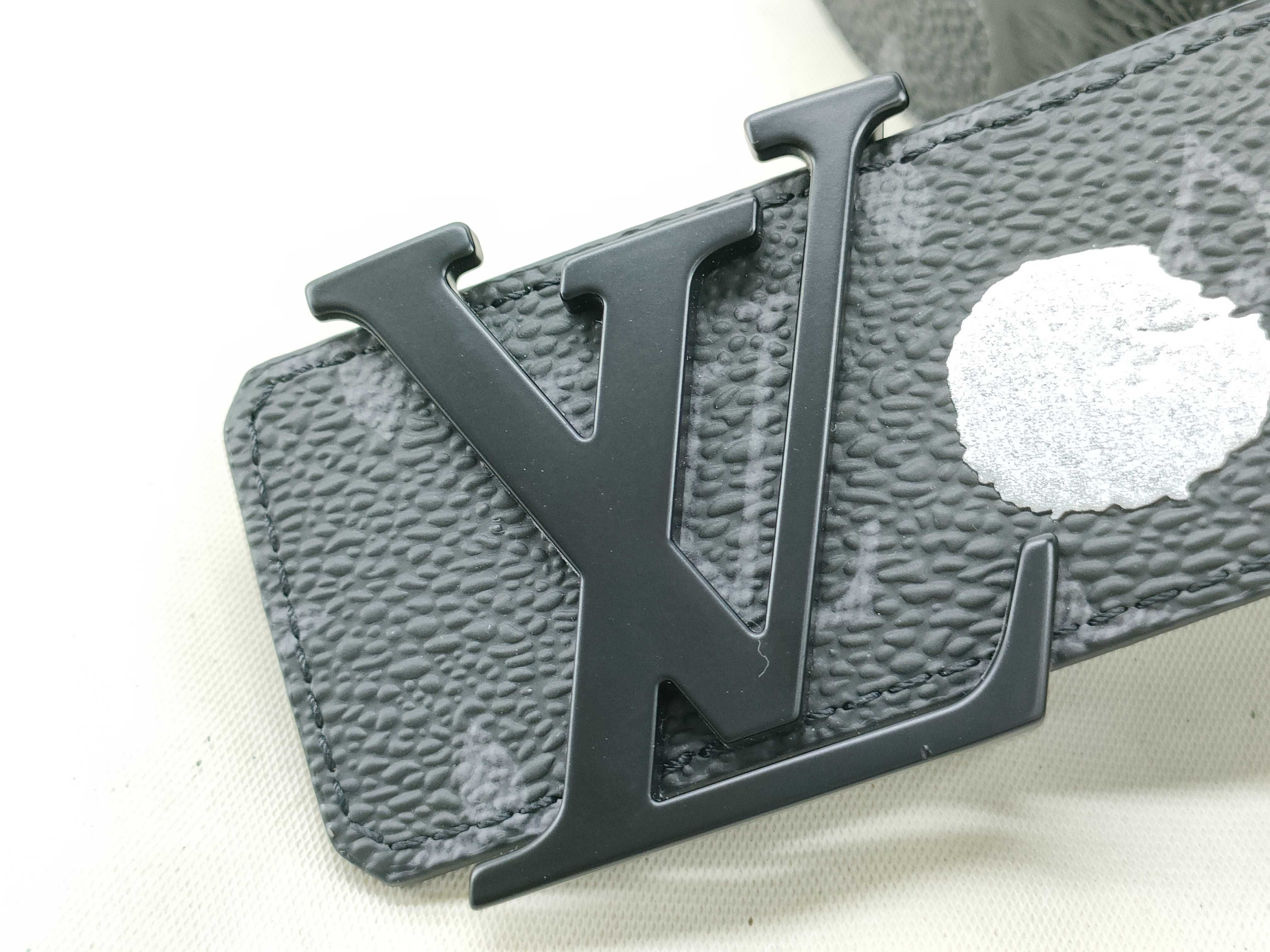LV x YK Monogram Eclipse Belt with LV Initials (M0654) — view 2