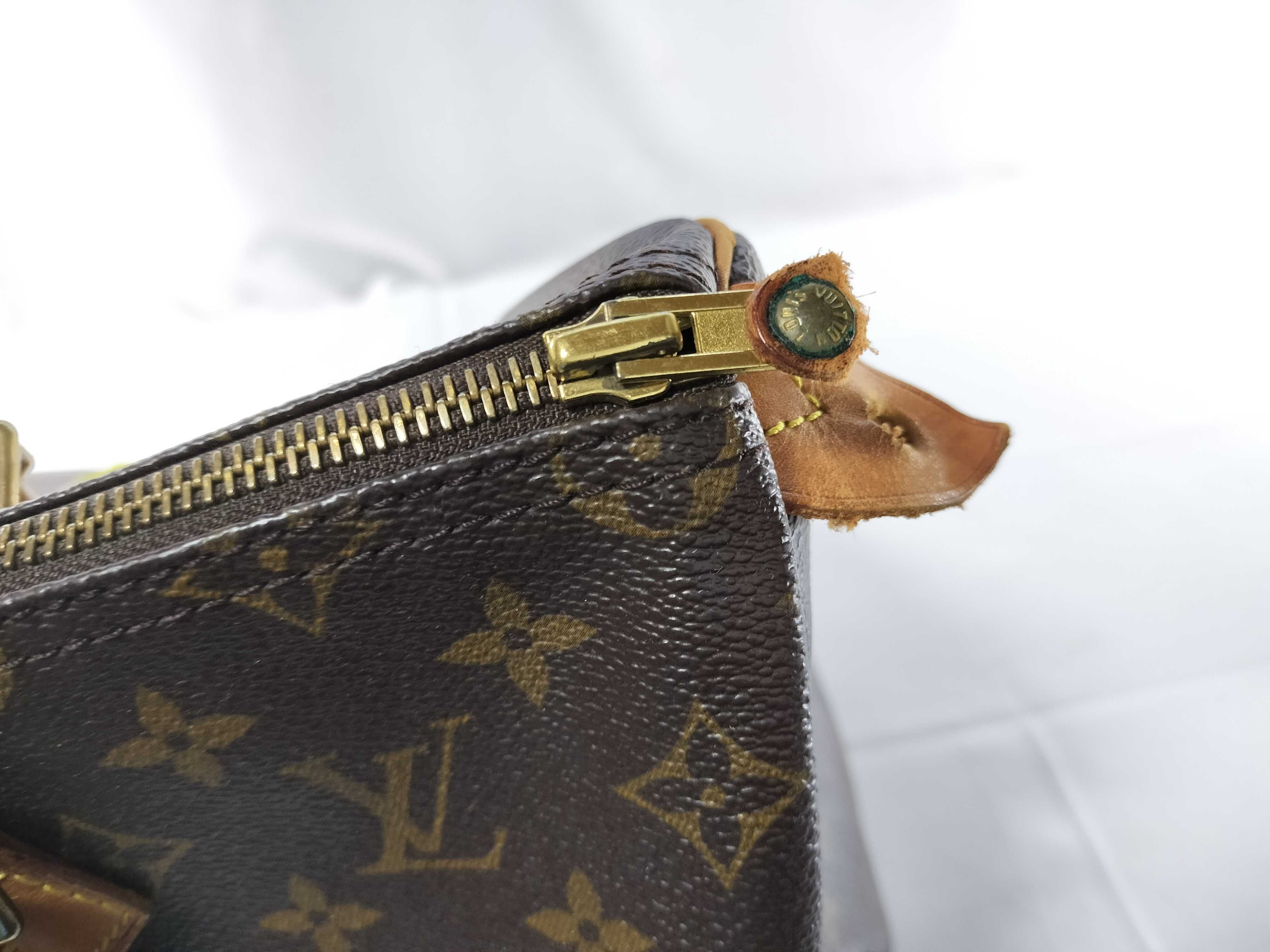 Monogram M41107 Speedy 35 Handbag (Note: Zipper top is torn) Shoulder bag — view 12