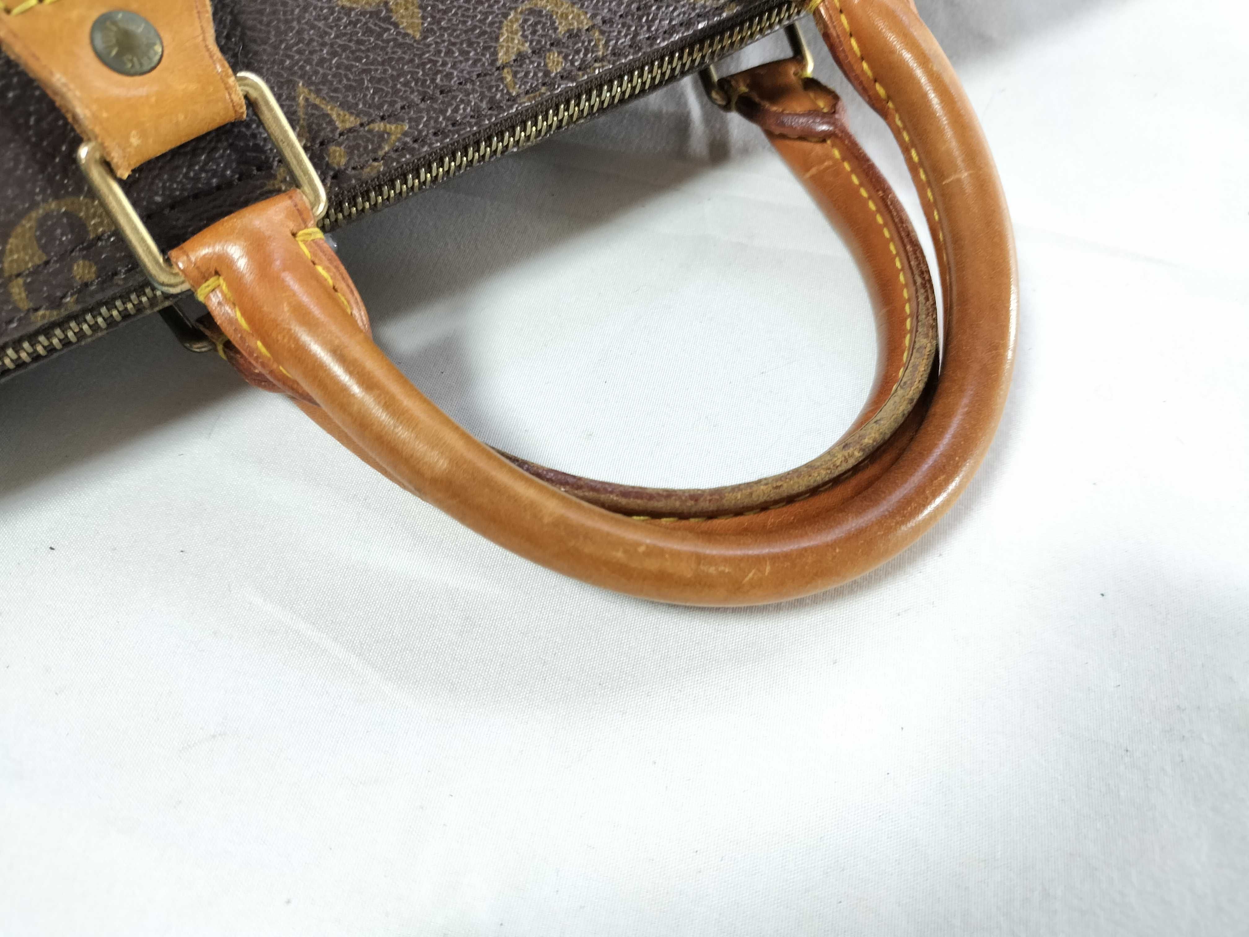 Monogram M41107 Speedy 35 Handbag (Note: Zipper top is torn) Shoulder bag — view 3