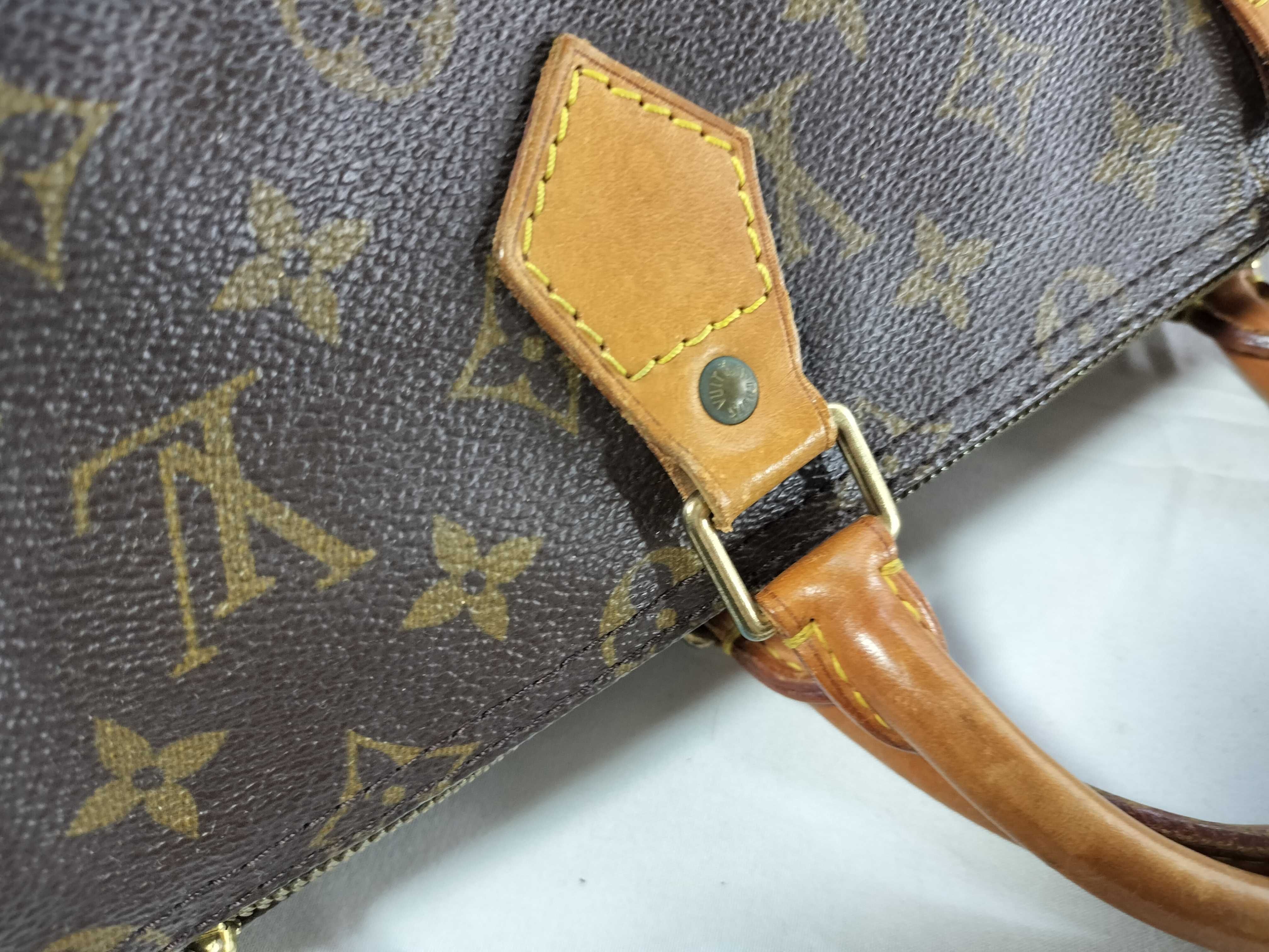 Monogram M41107 Speedy 35 Handbag (Note: Zipper top is torn) Shoulder bag — view 5