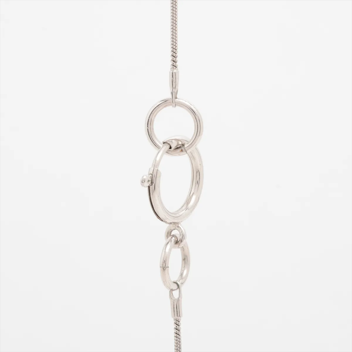 Mademoiselle 03P Necklace GP Silver x Pink — view 3