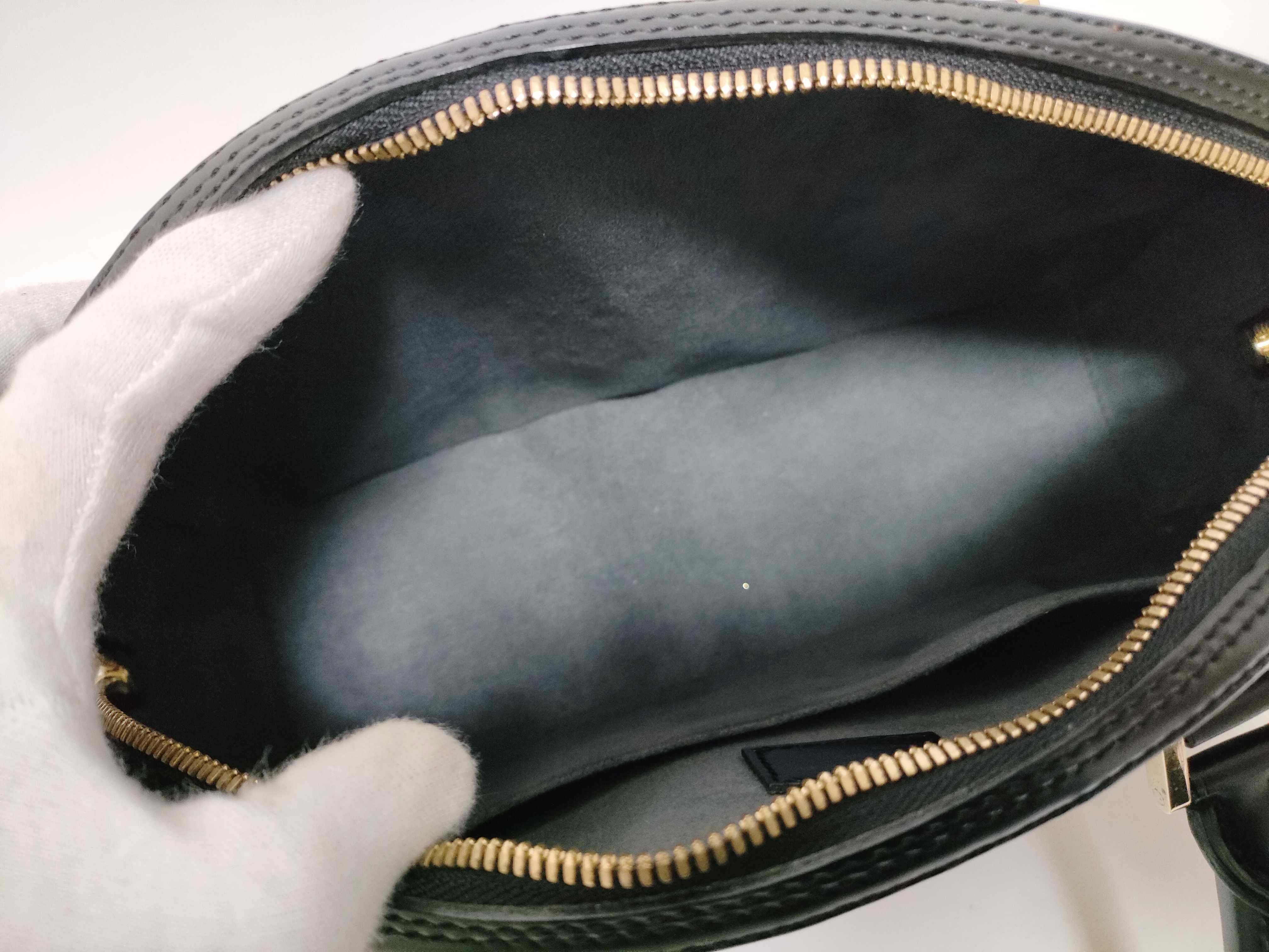 Epi Black Leather Epi Jasmine Handbag — view 10