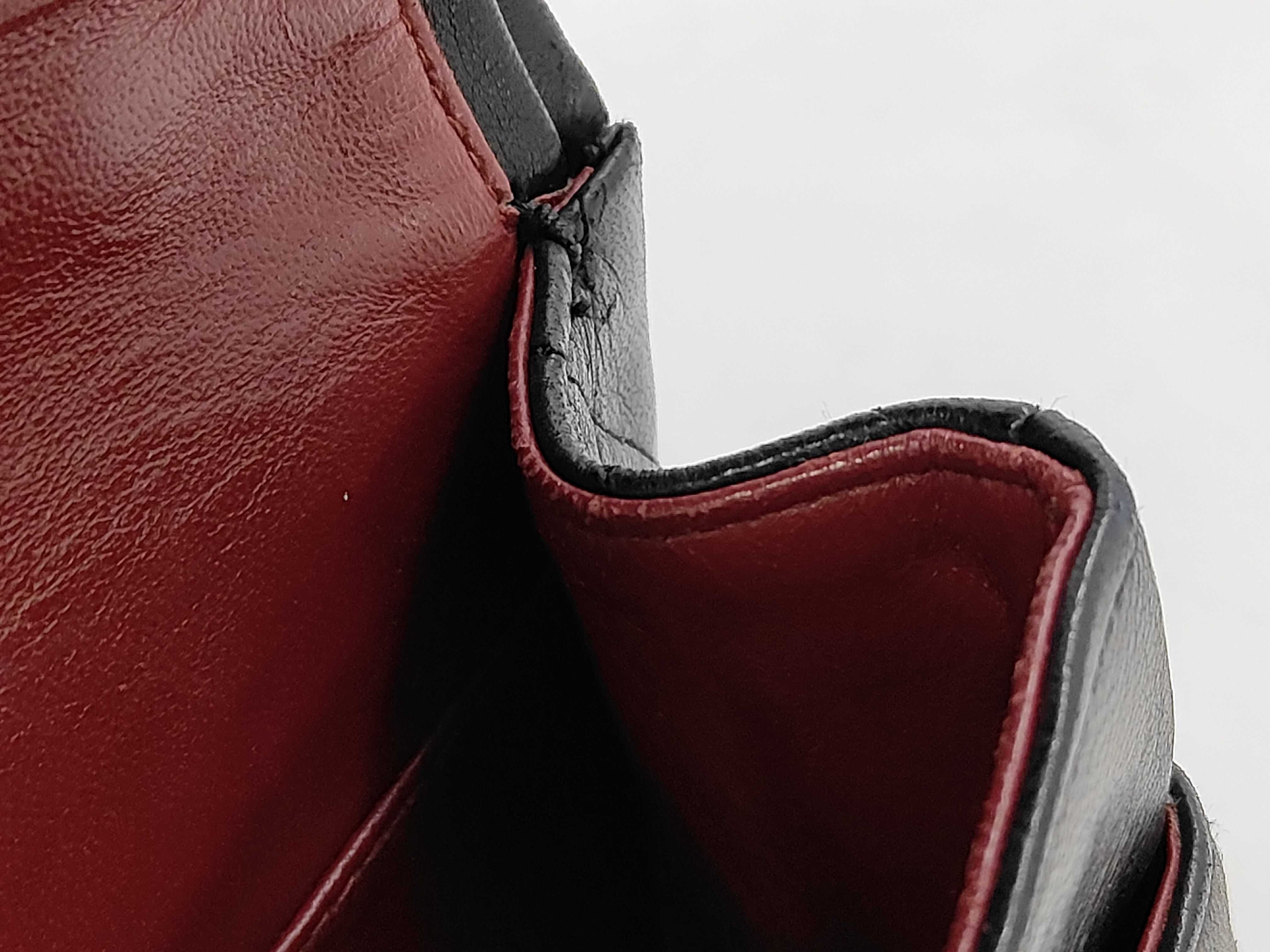 Lambskin Matelassé Double Flap Double Chain Shoulder Bag — view 10