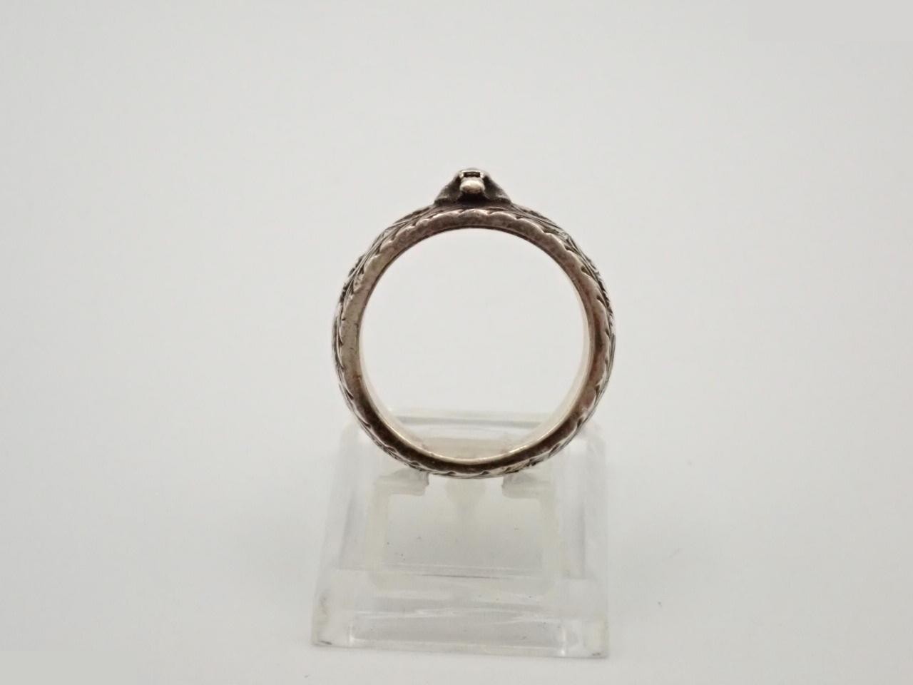 Animal Ring, 925 Sterling Silver, 11.6g — view 3