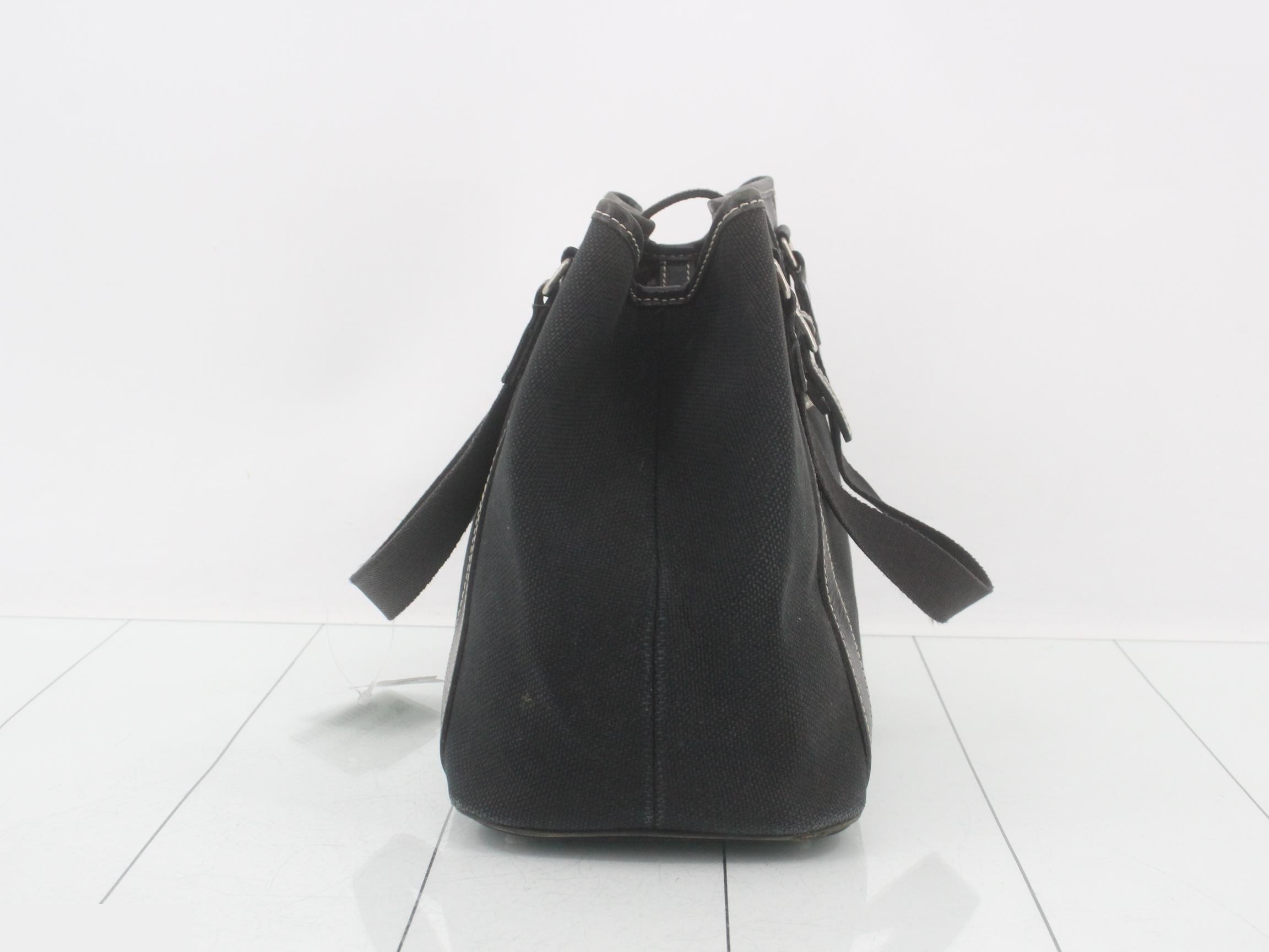 Blue Label Canvas Handbag — view 4