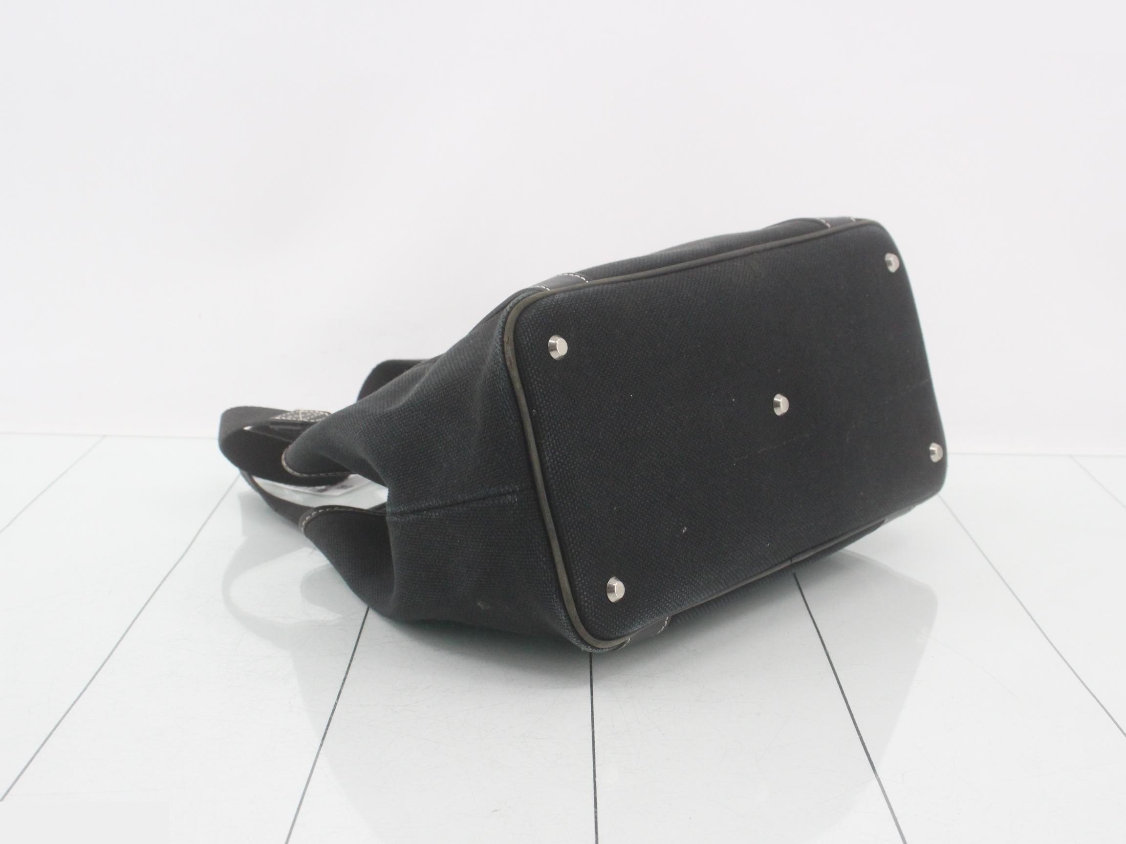 Blue Label Canvas Handbag — view 5