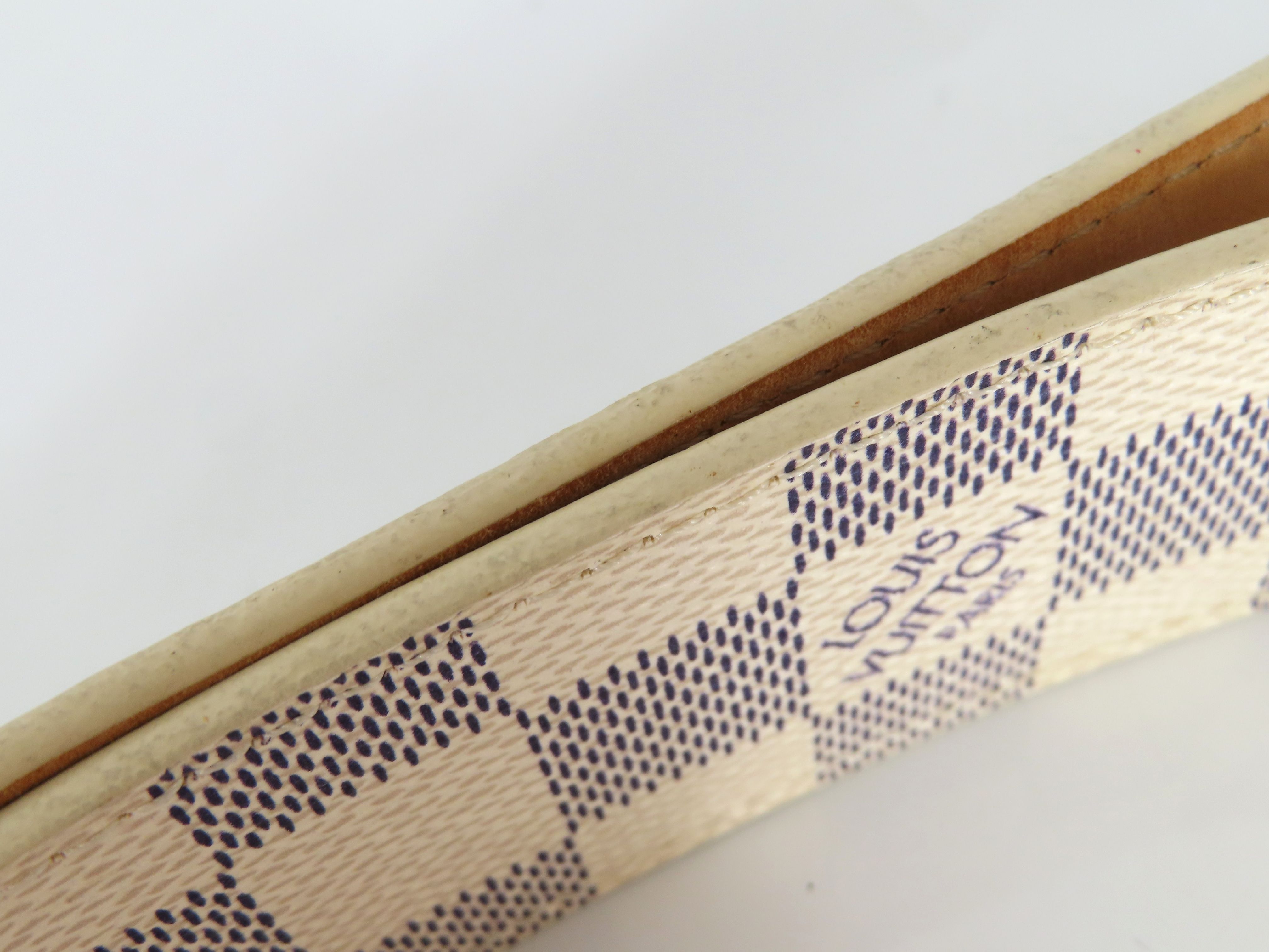 Damier Azur Belt, Beige, Size 95/38 — view 9