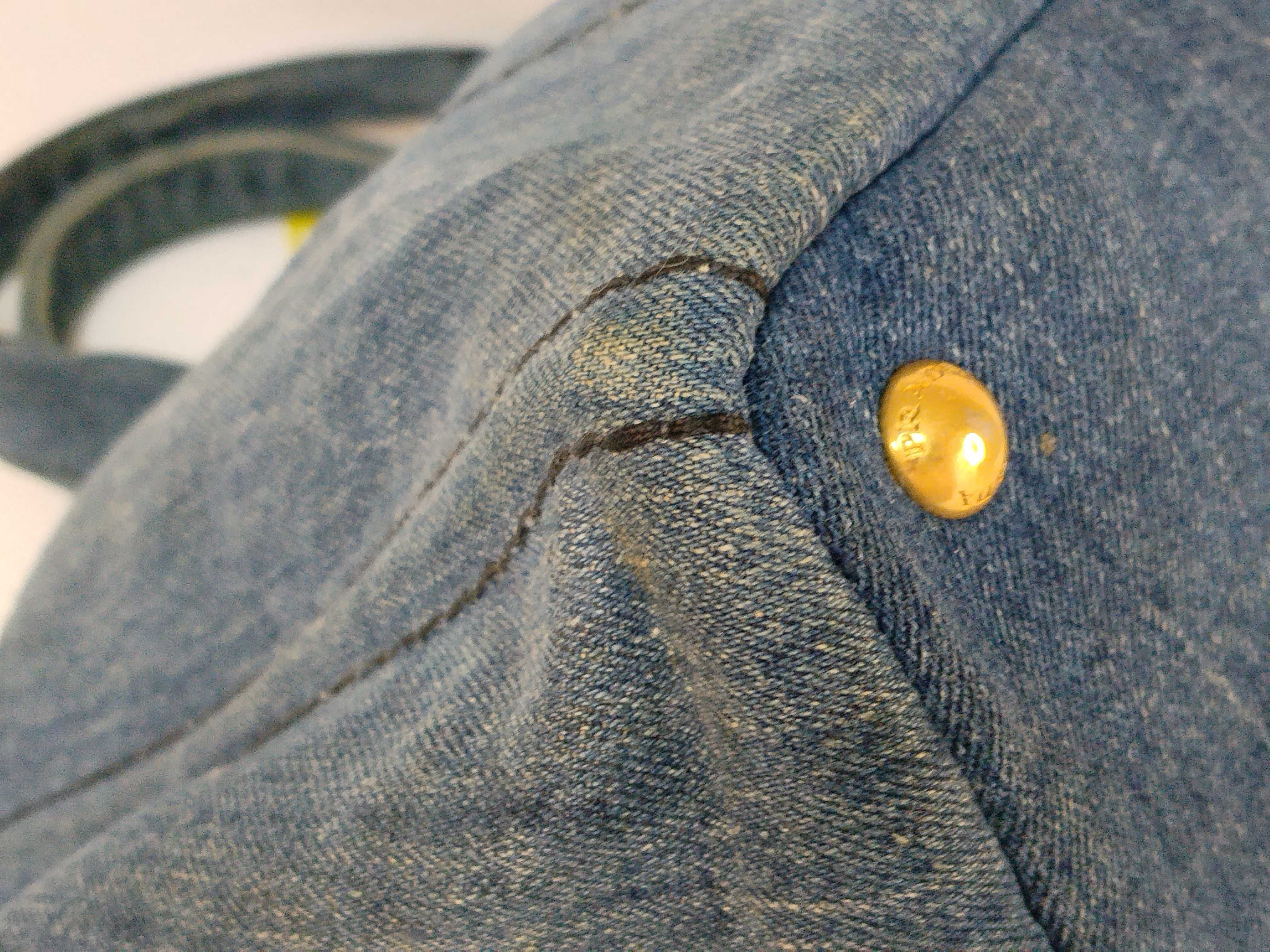 denim tote bag — view 5