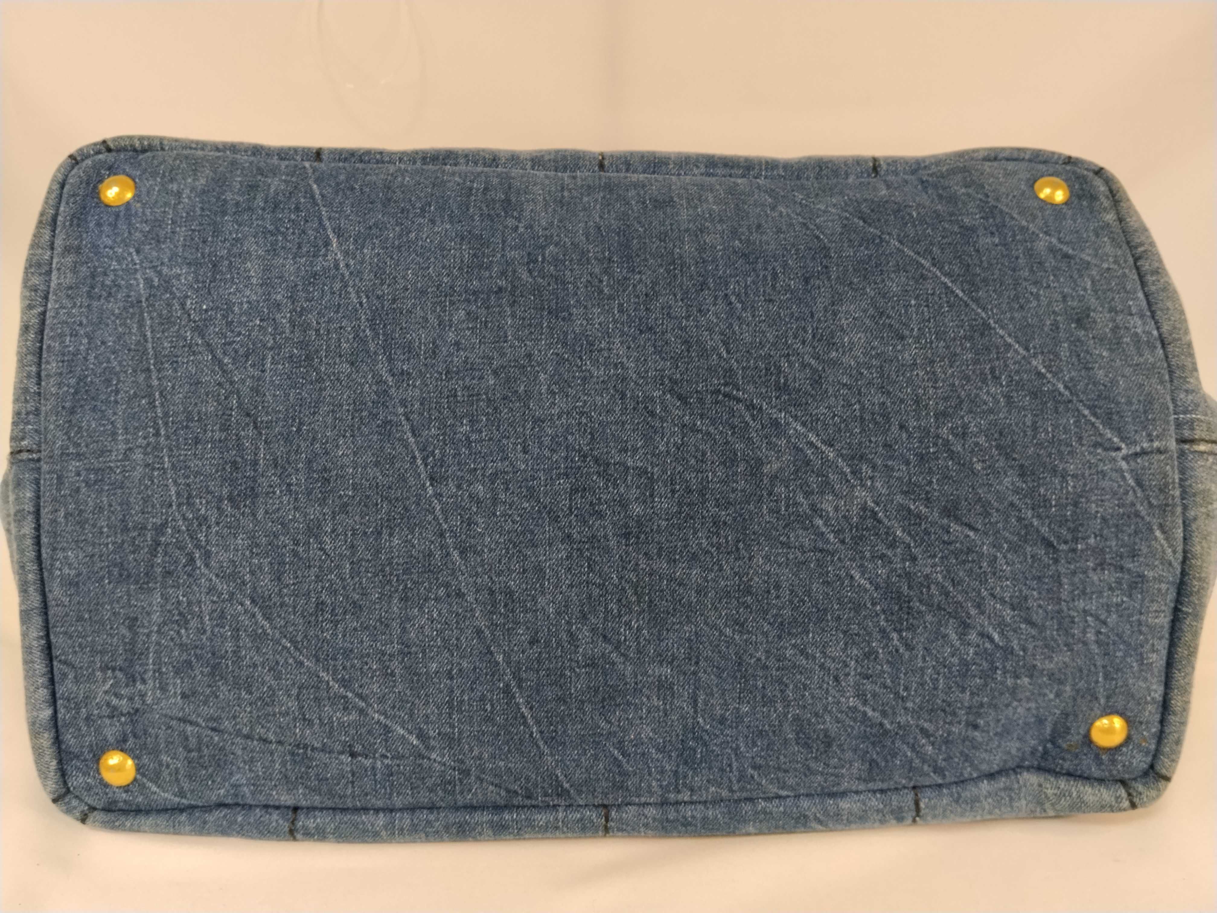 denim tote bag — view 6