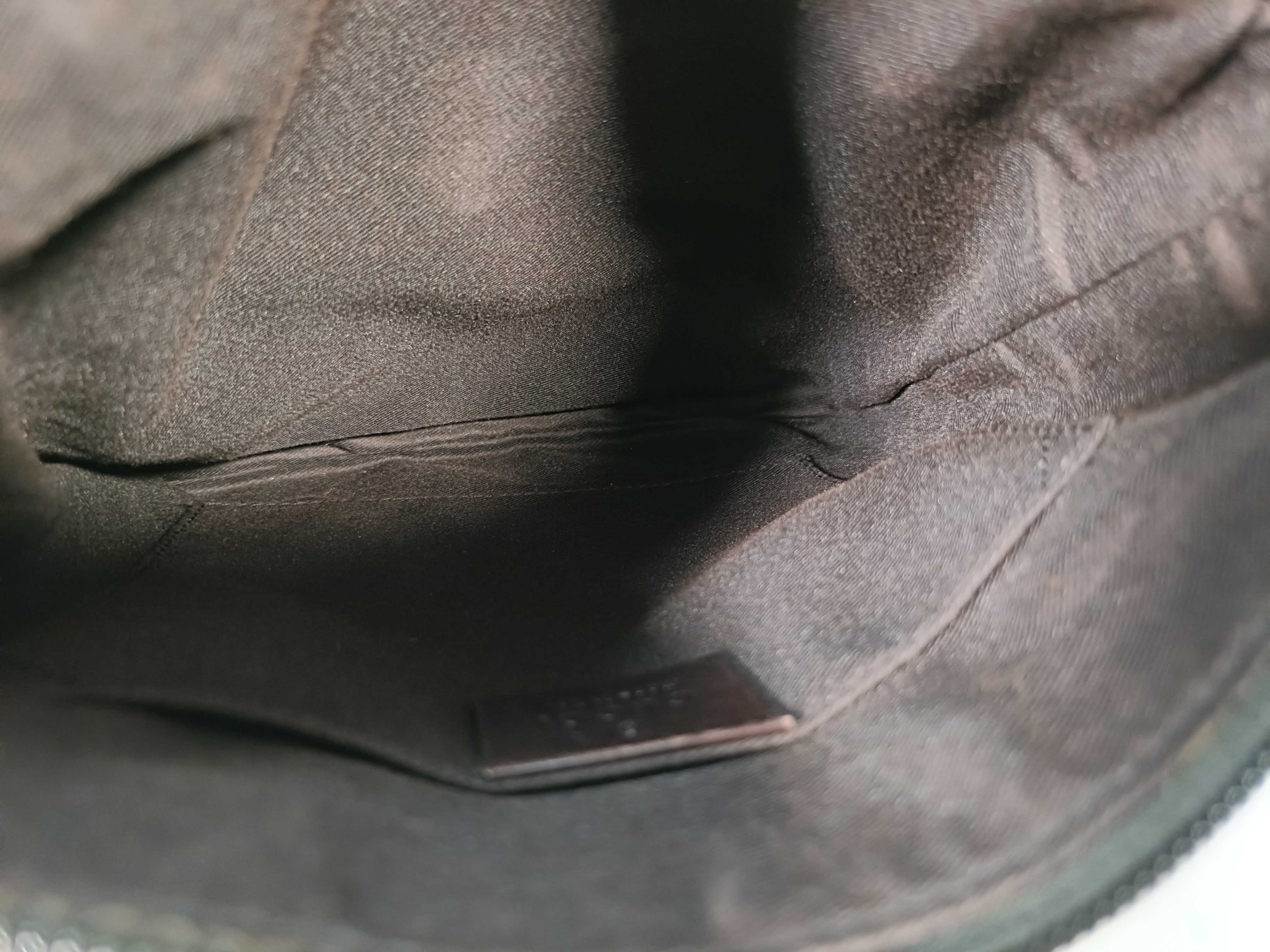 Perforated GG Canvas Shoulder Bag — view 12