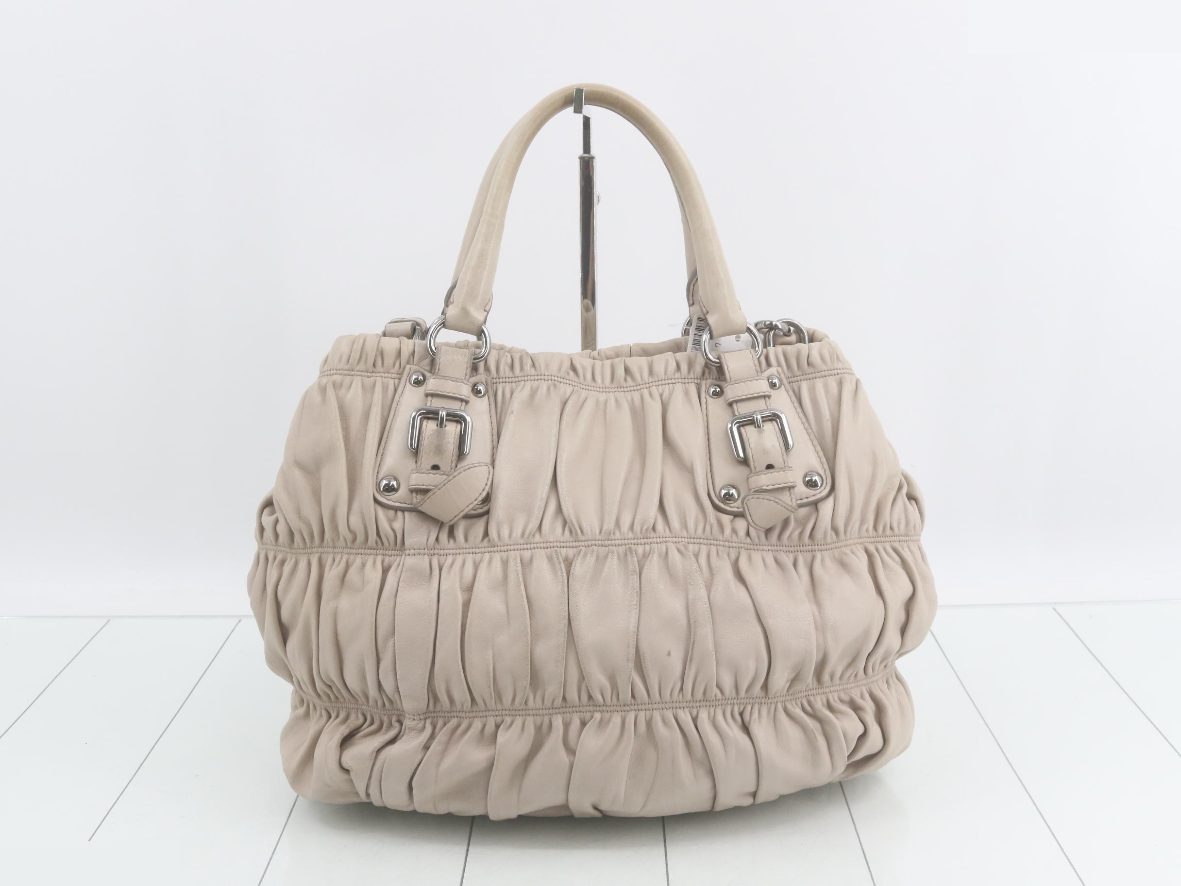 Nappa Gaufre Shoulder Bag — view 2
