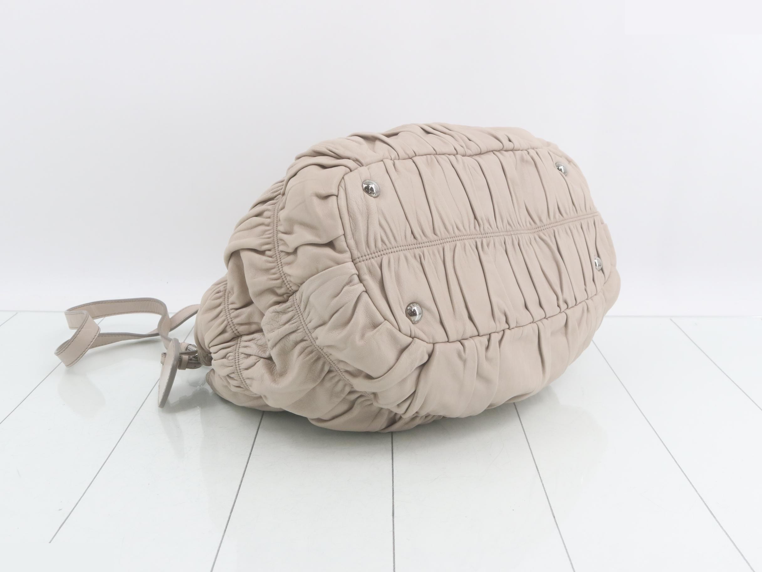 Nappa Gaufre Shoulder Bag — view 5