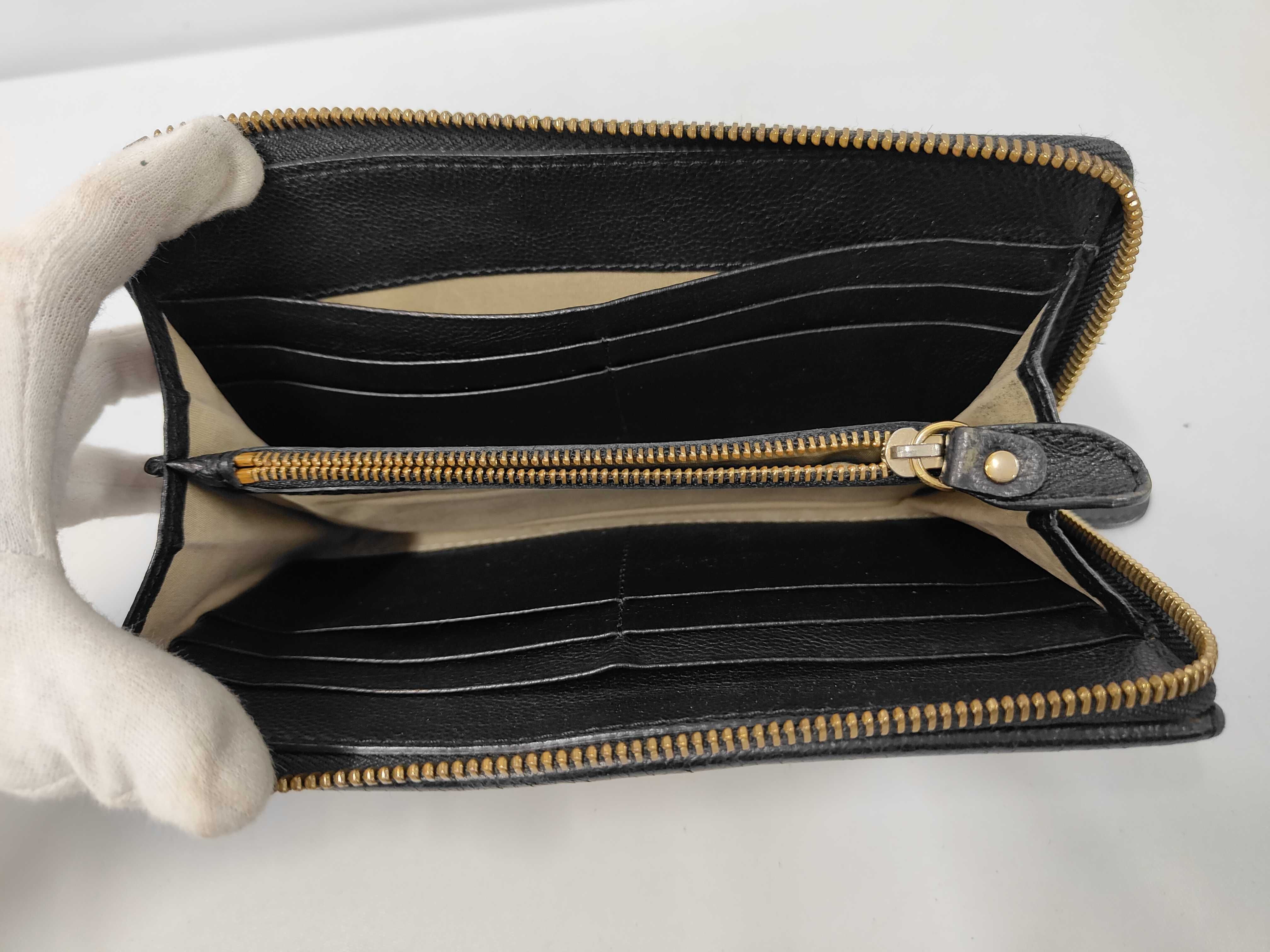 Turnlock Leather Long Wallet — view 7