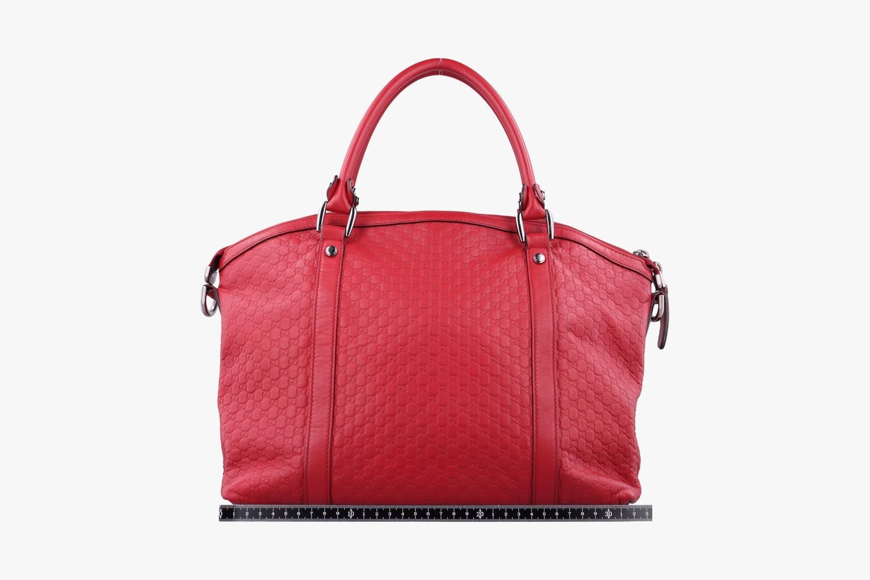 GG Charm Dome Leather Red — view 2