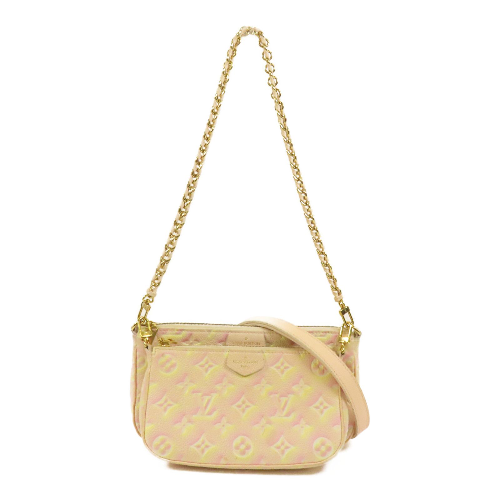 Empreinte Multi Pochette Accessoires Hand-turned Shoulder Bag Black 2way Shoulder Bag M 803