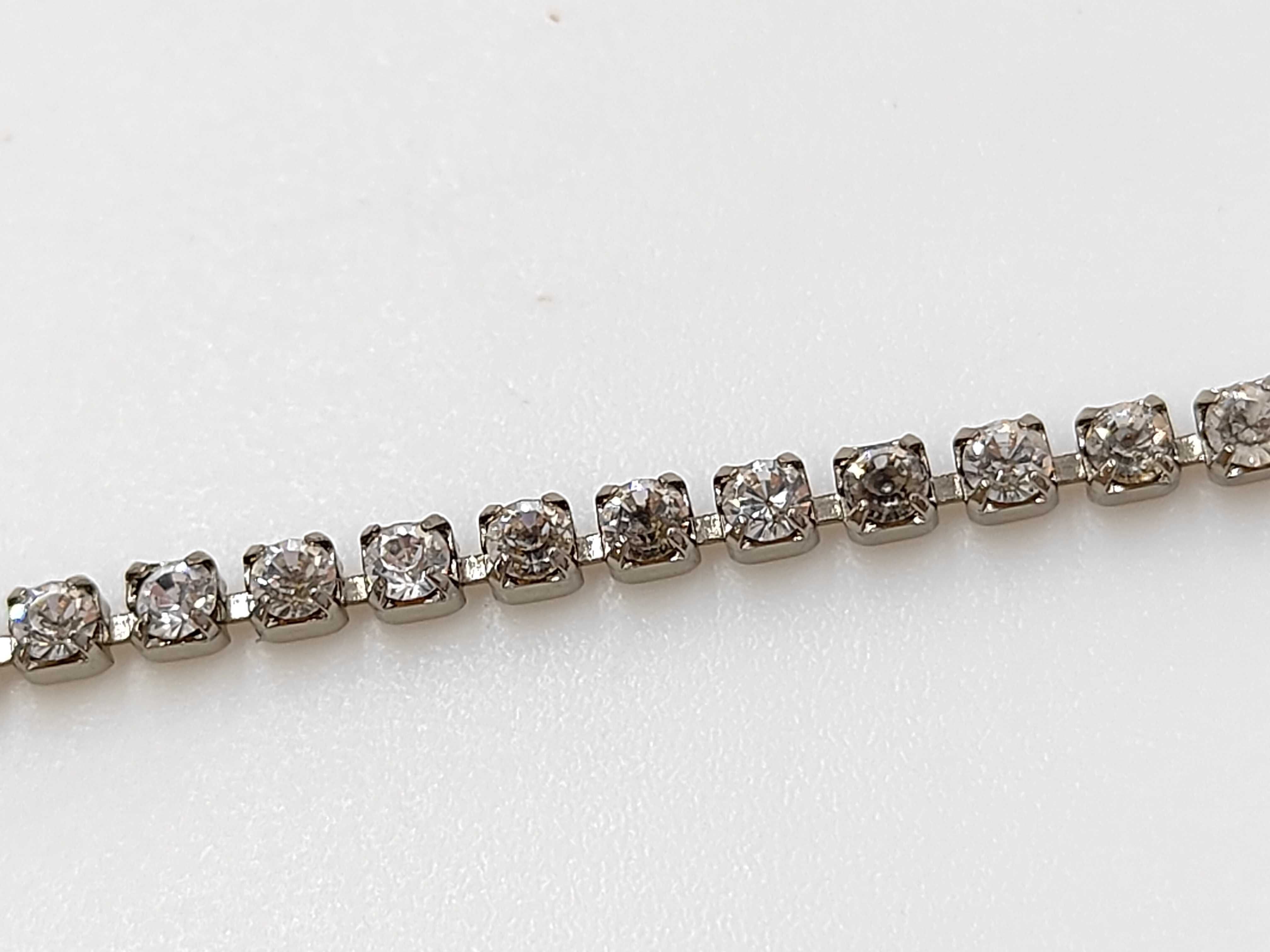 Brooch, Safety Pin, Double Coco Mark, Rhinestone, 01P Brooch — view 2