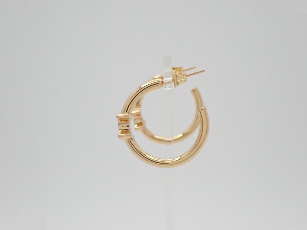 Asymmetrical Triomphe Earrings — view 3