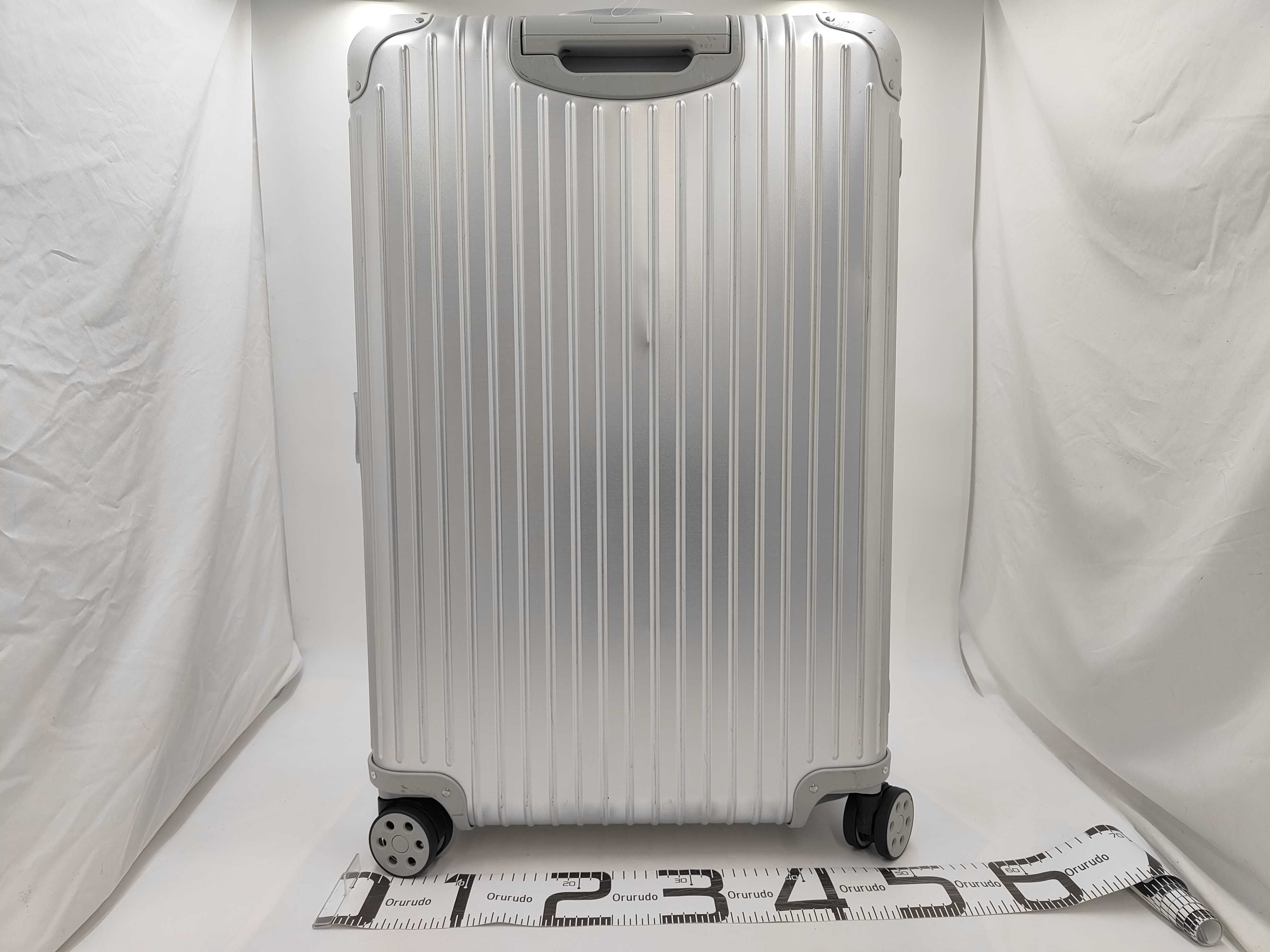 Cabin Plus 4-Wheel Suitcase, Approx. 82L, Silver Aluminum — view 2