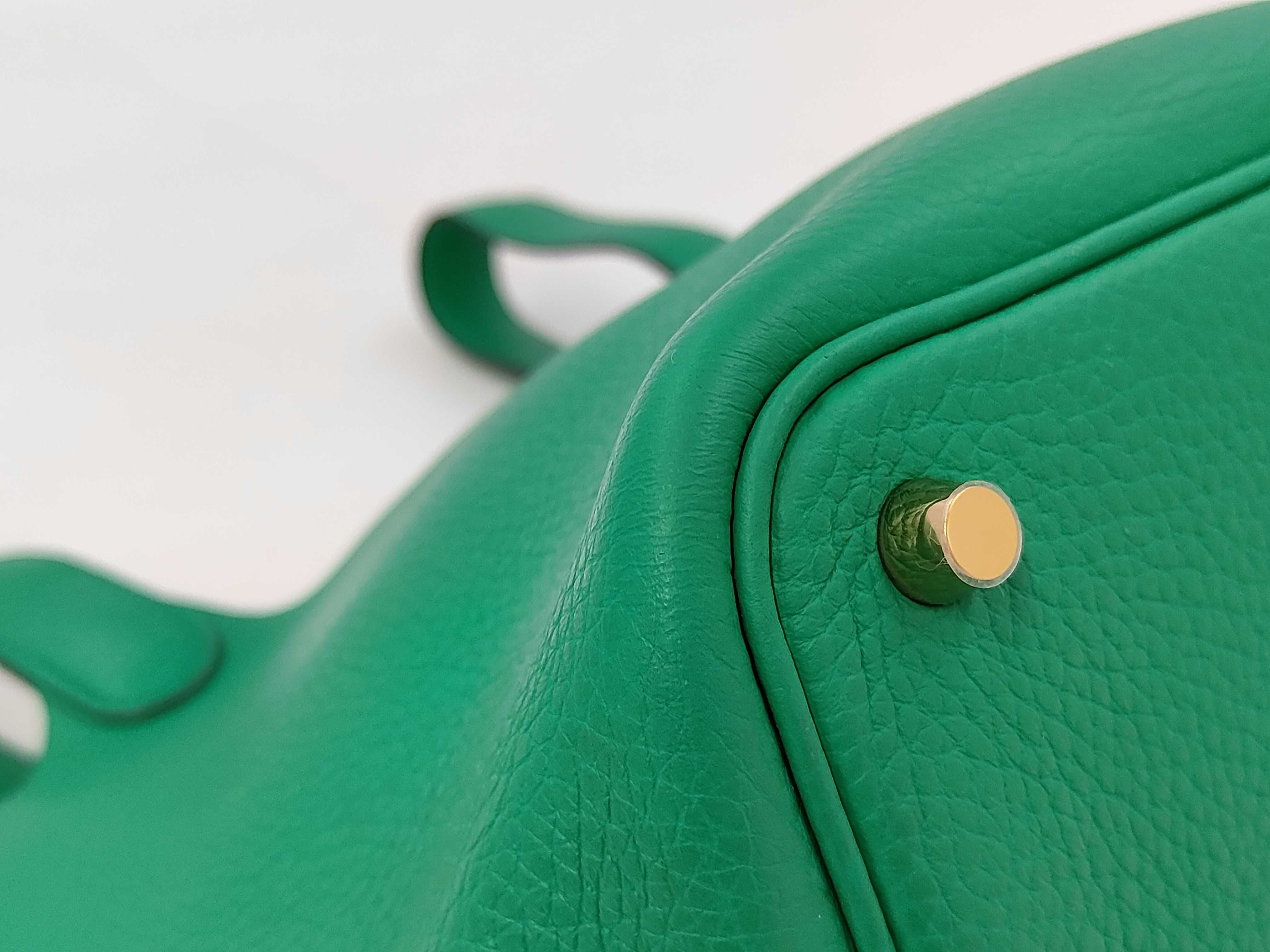 Picotin Lock PM 18cm Green Handbag — view 6