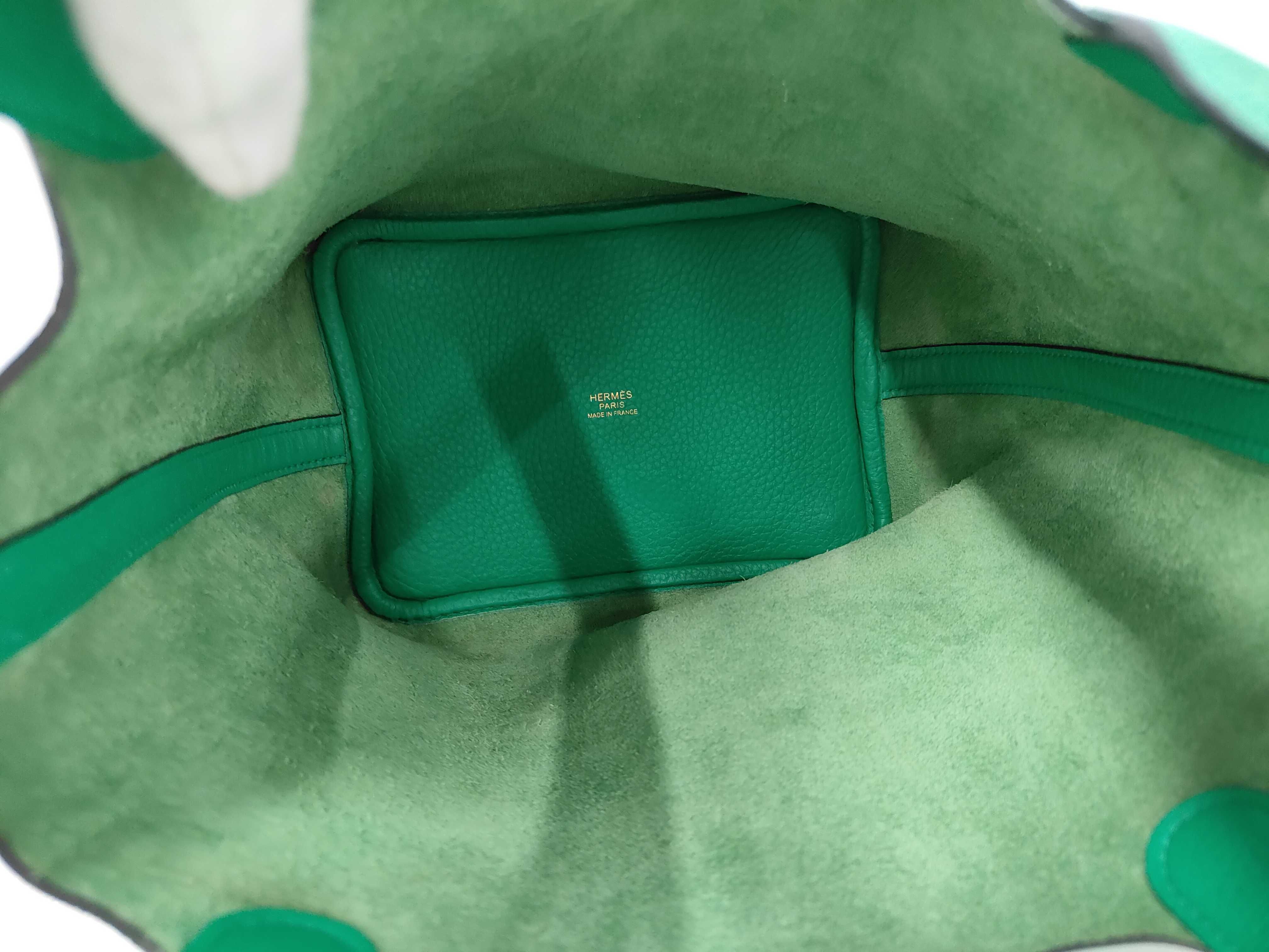 Picotin Lock PM 18cm Green Handbag — view 9
