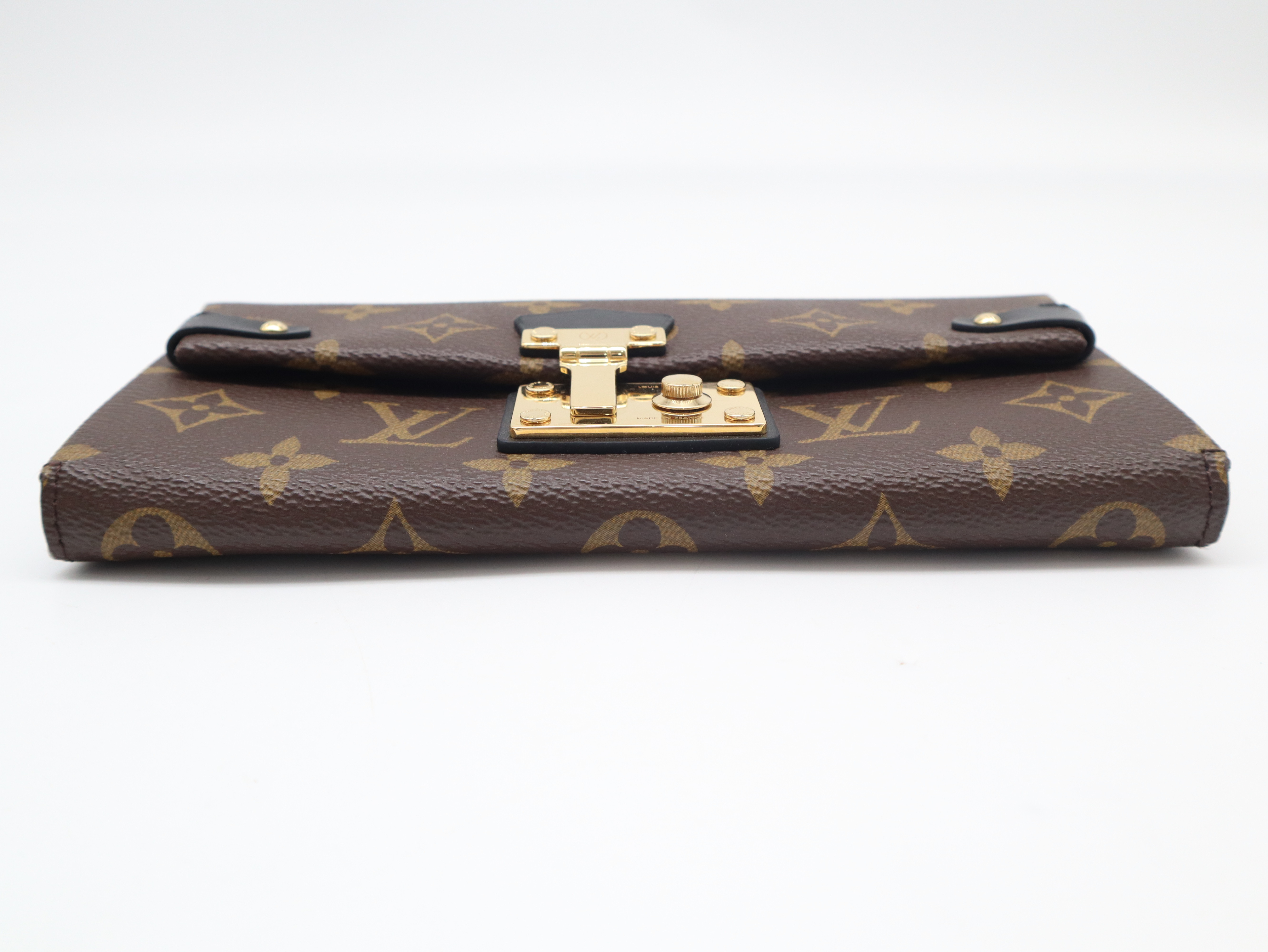 M61502 Monogram Portefeuille Toblerone Wallet with Box and Dust Bag — view 3