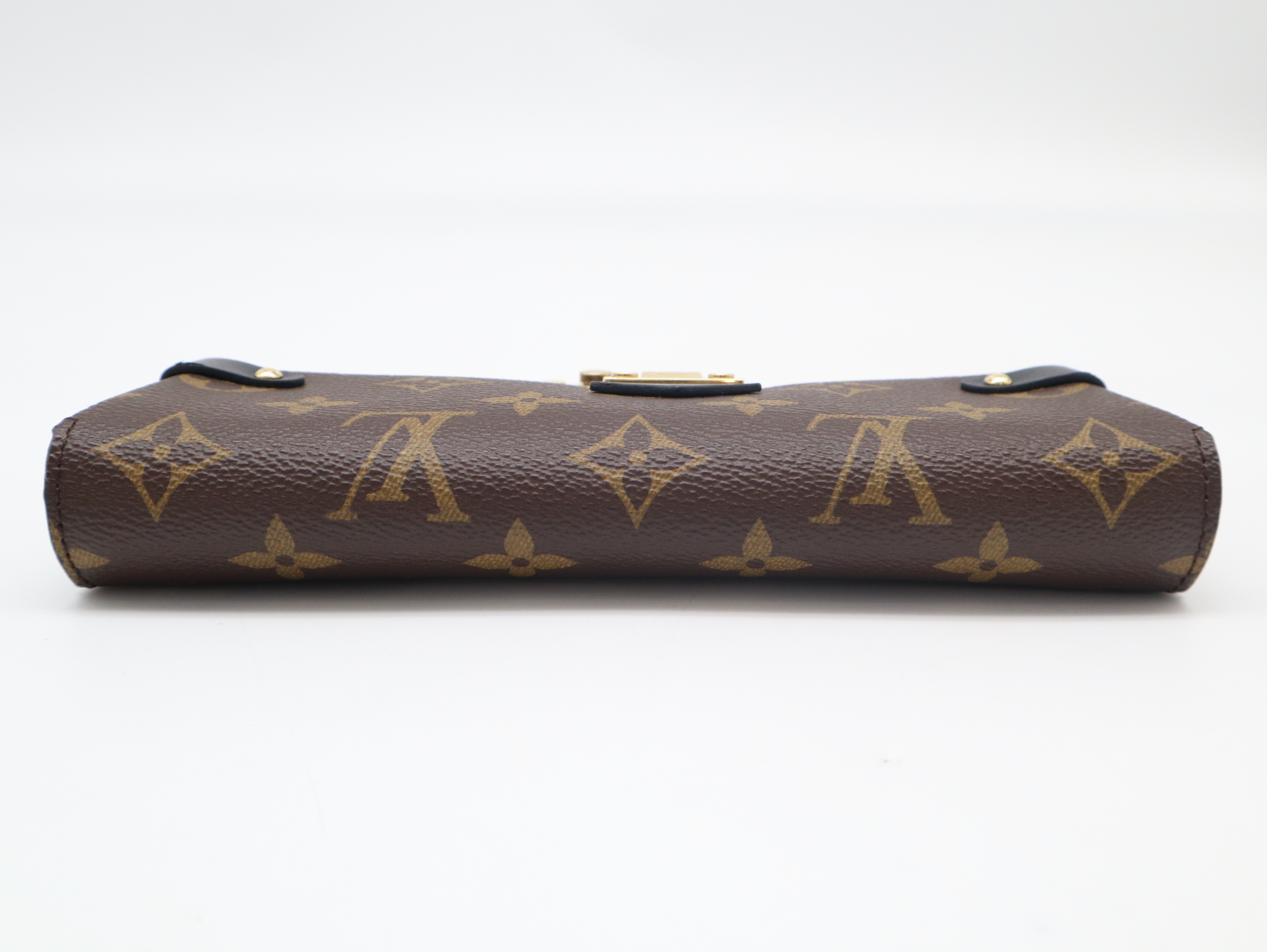 M61502 Monogram Portefeuille Toblerone Wallet with Box and Dust Bag — view 4