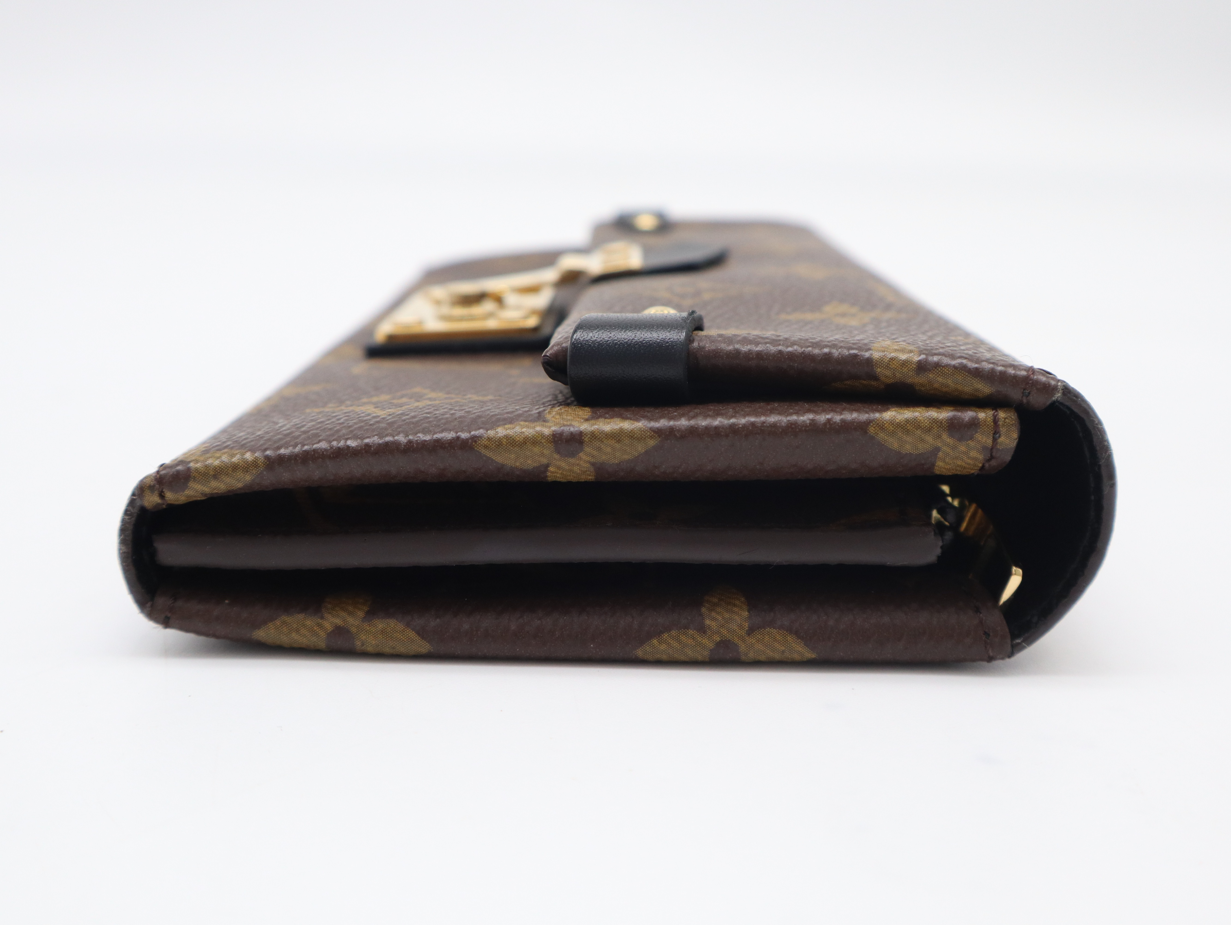 M61502 Monogram Portefeuille Toblerone Wallet with Box and Dust Bag — view 6
