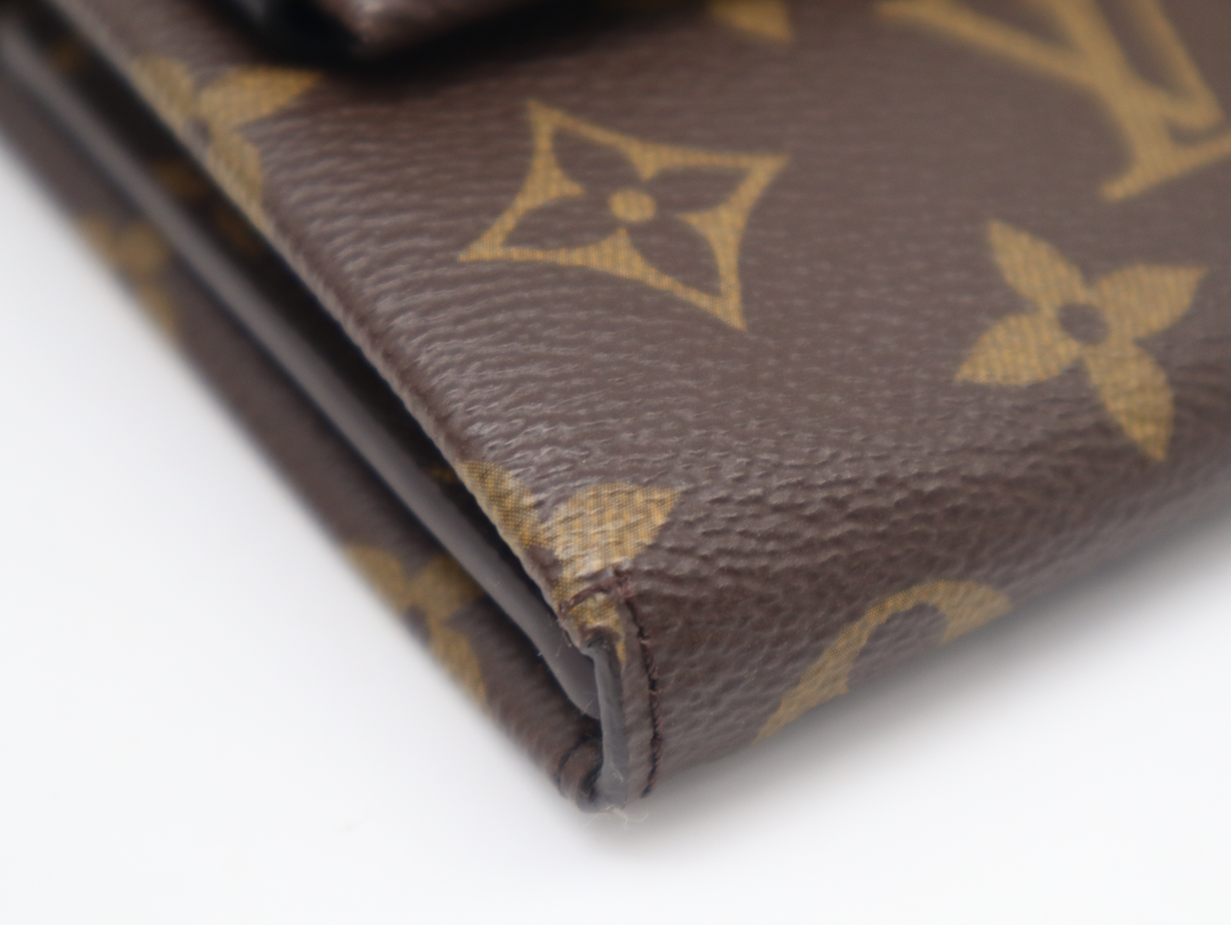 M61502 Monogram Portefeuille Toblerone Wallet with Box and Dust Bag — view 7