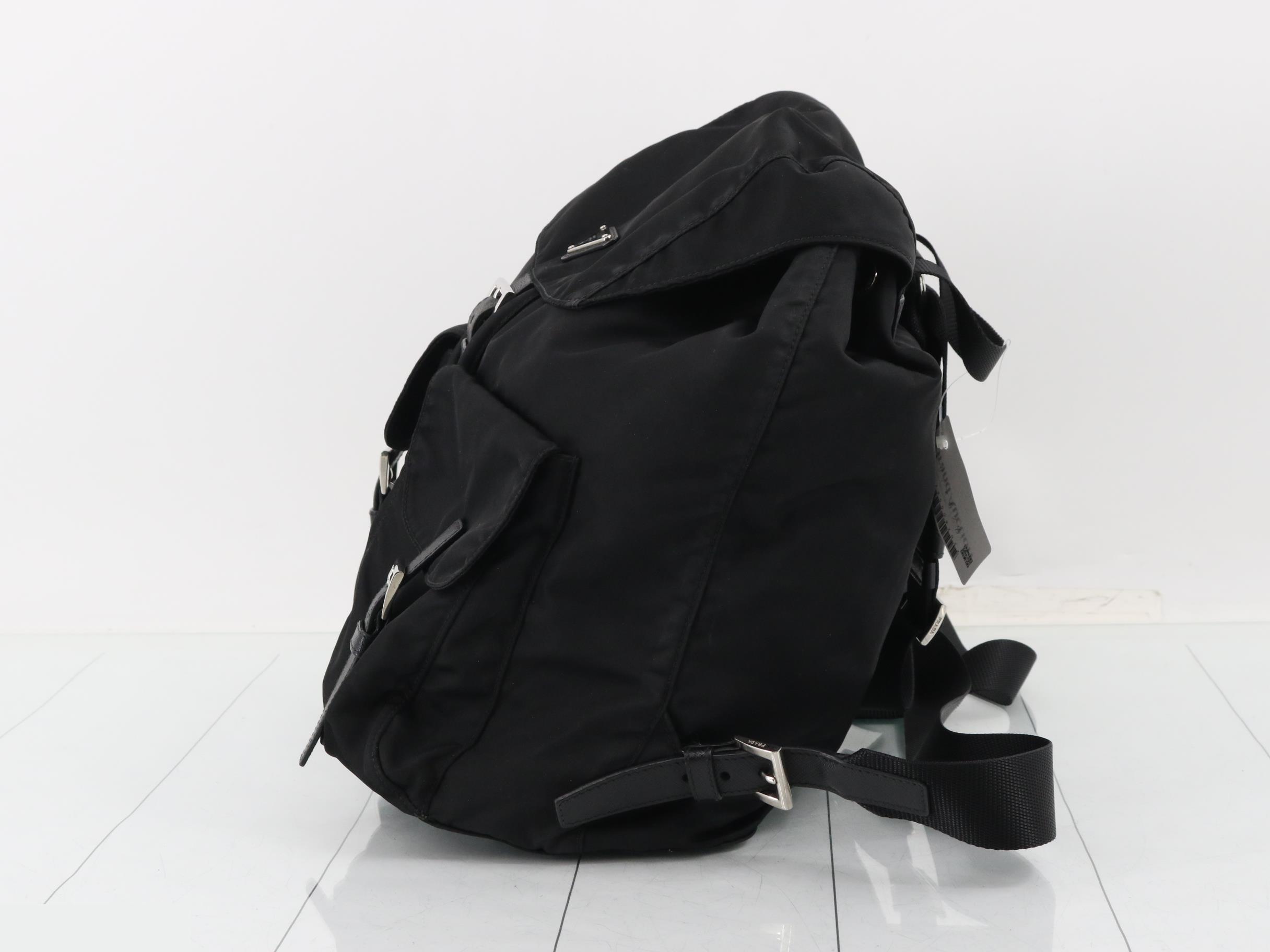 Backpack Tessuto Black — view 3