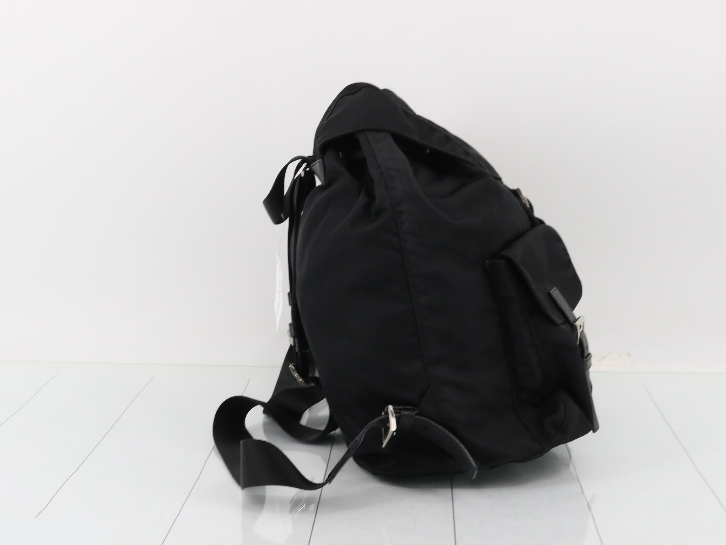 Backpack Tessuto Black — view 4