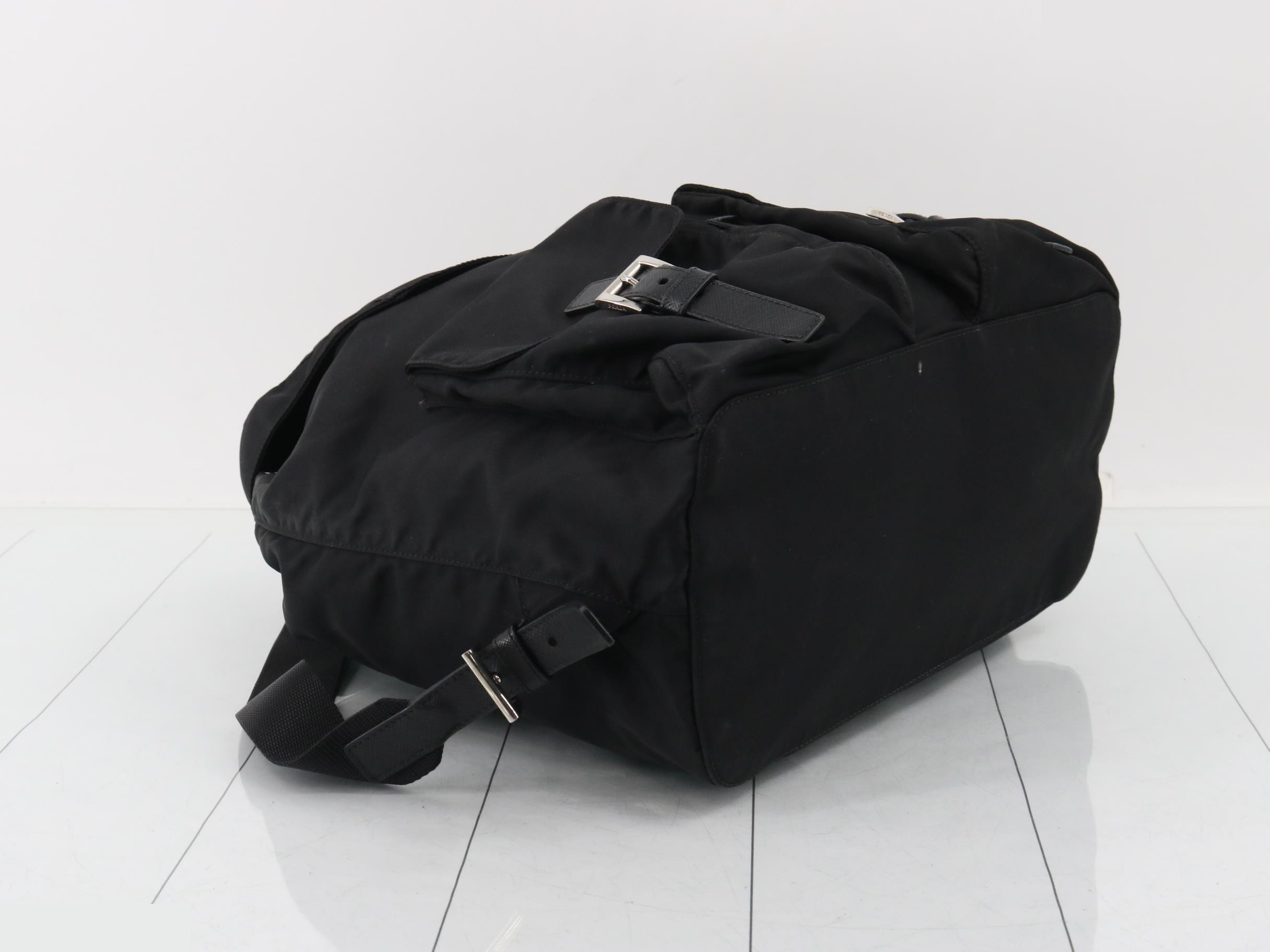 Backpack Tessuto Black — view 5