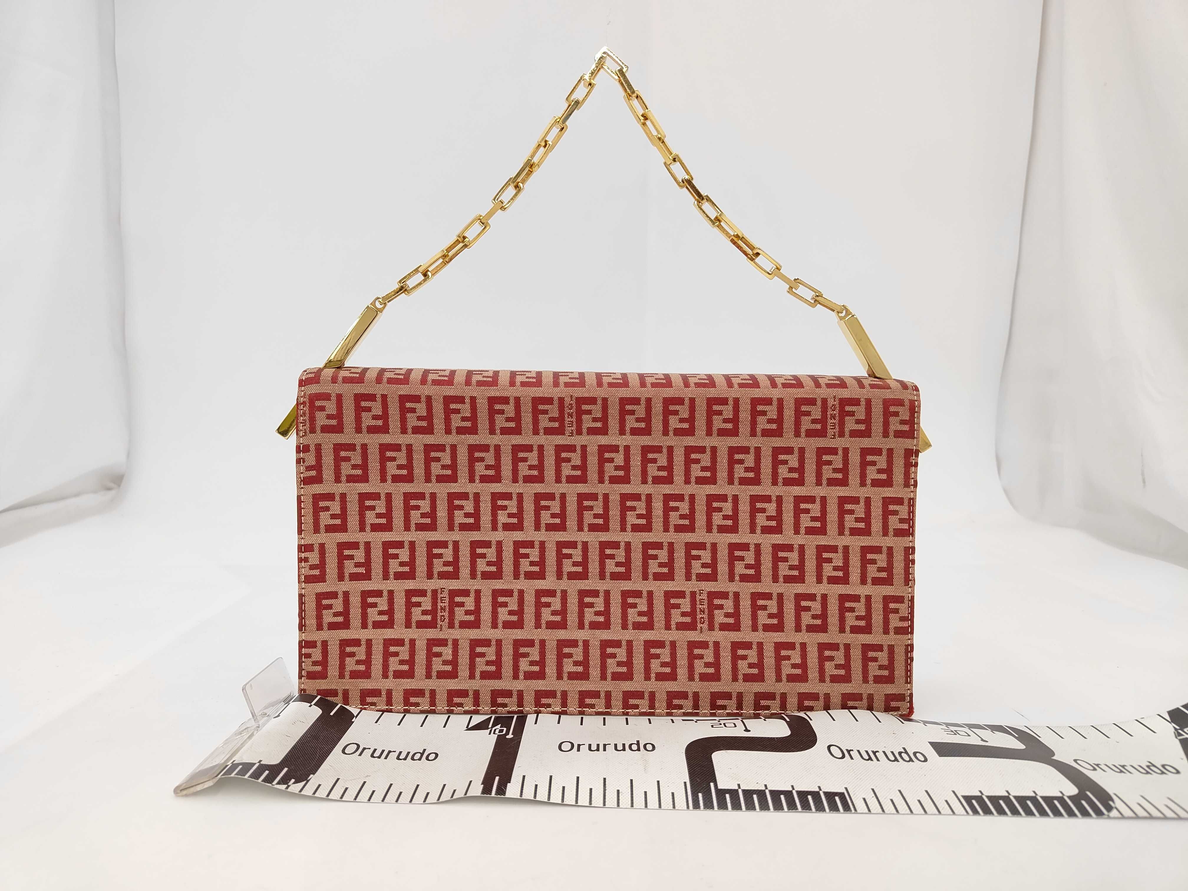 Zucchino Chain Shoulder Bag Canvas — view 2