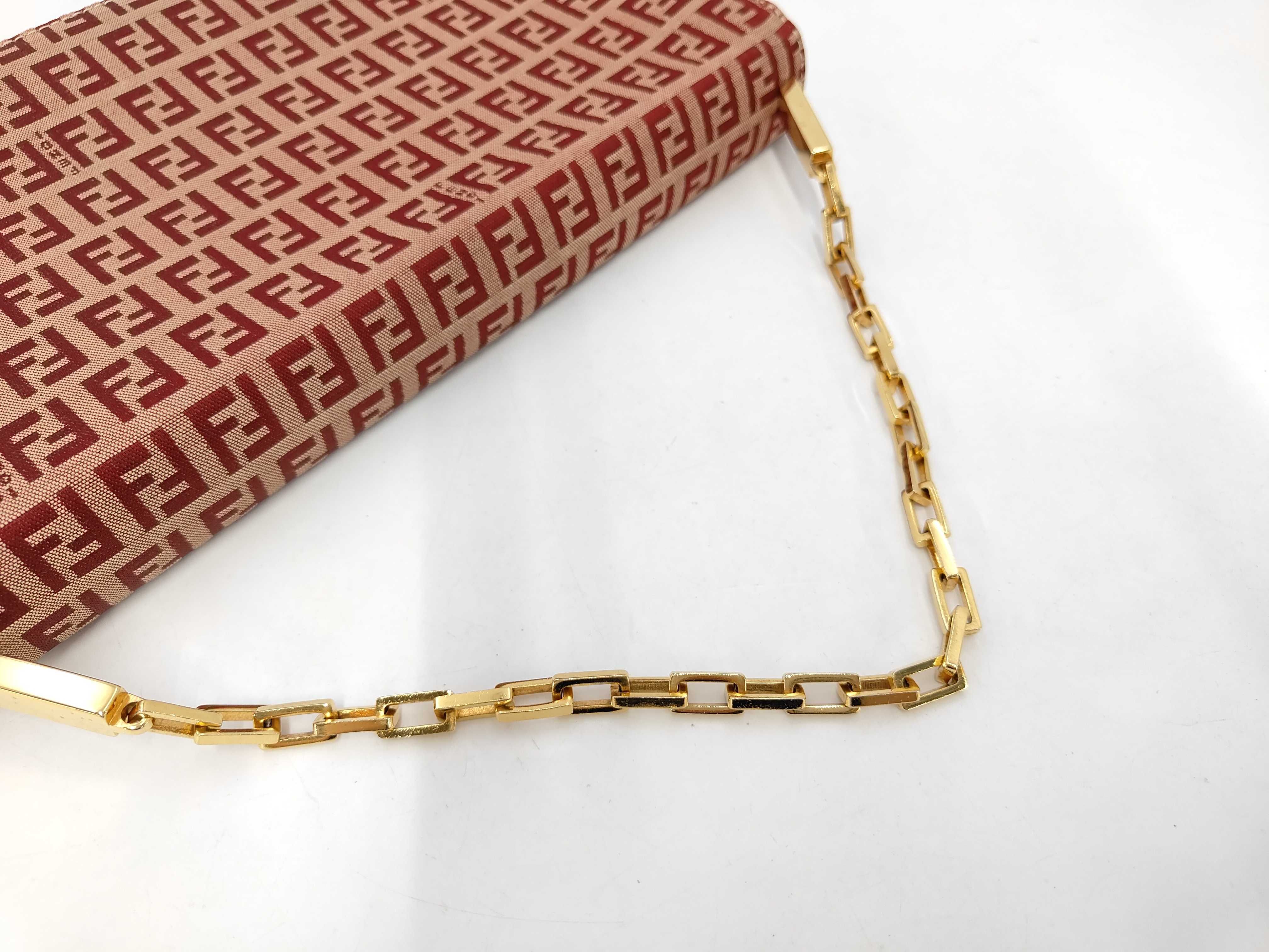 Zucchino Chain Shoulder Bag Canvas — view 5