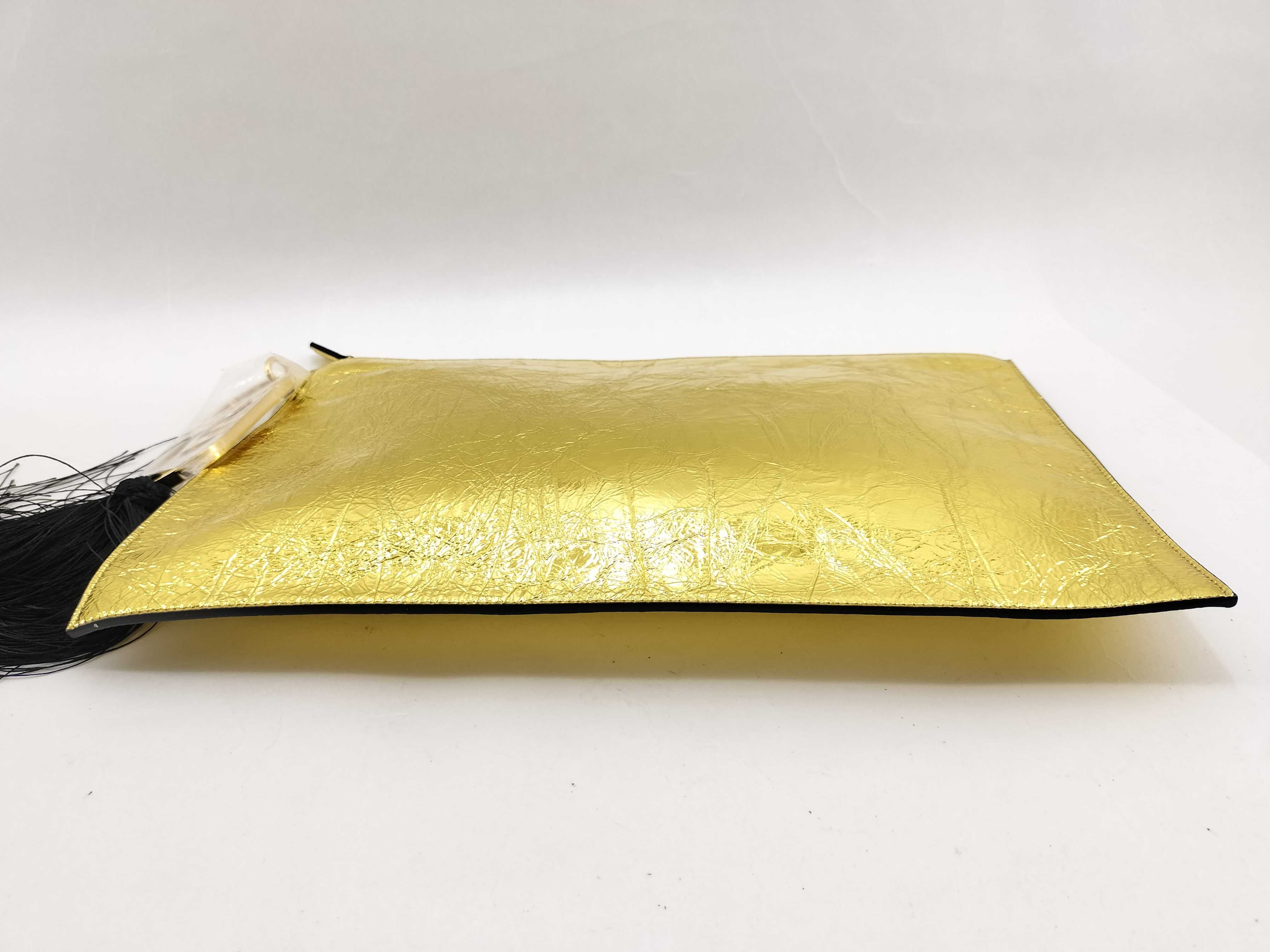 Gold Clutch Bag — view 3