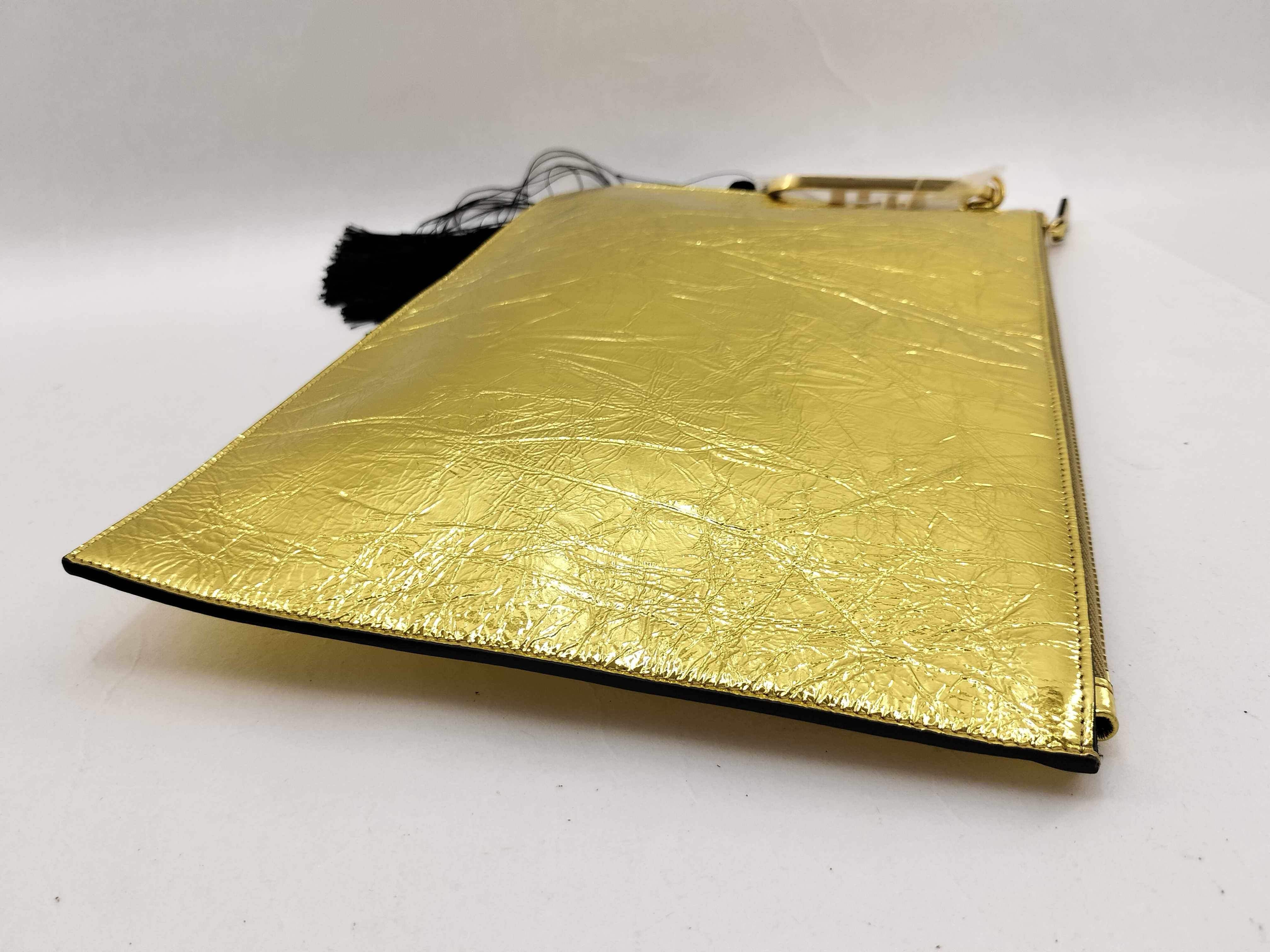 Gold Clutch Bag — view 5