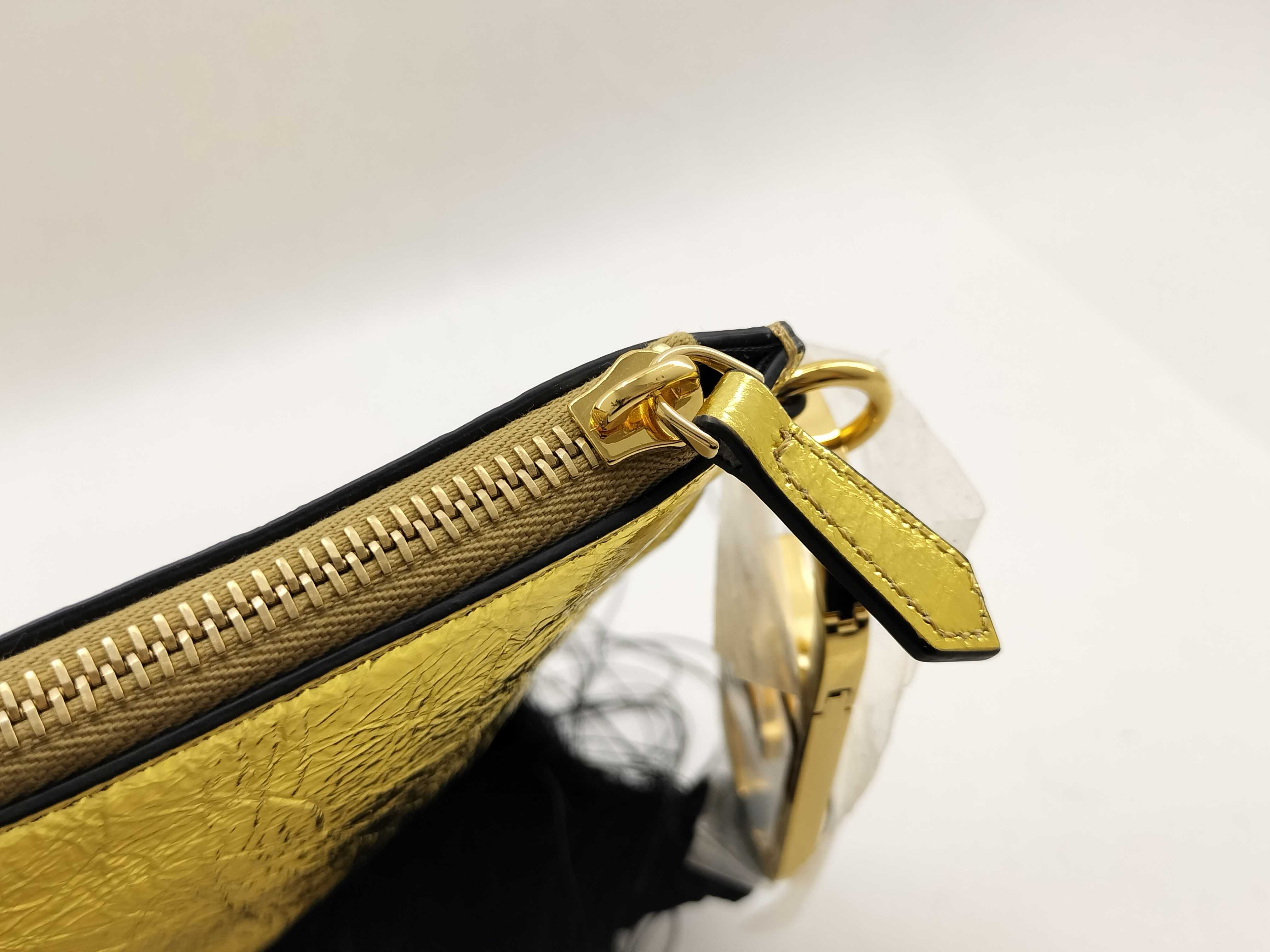 Gold Clutch Bag — view 7
