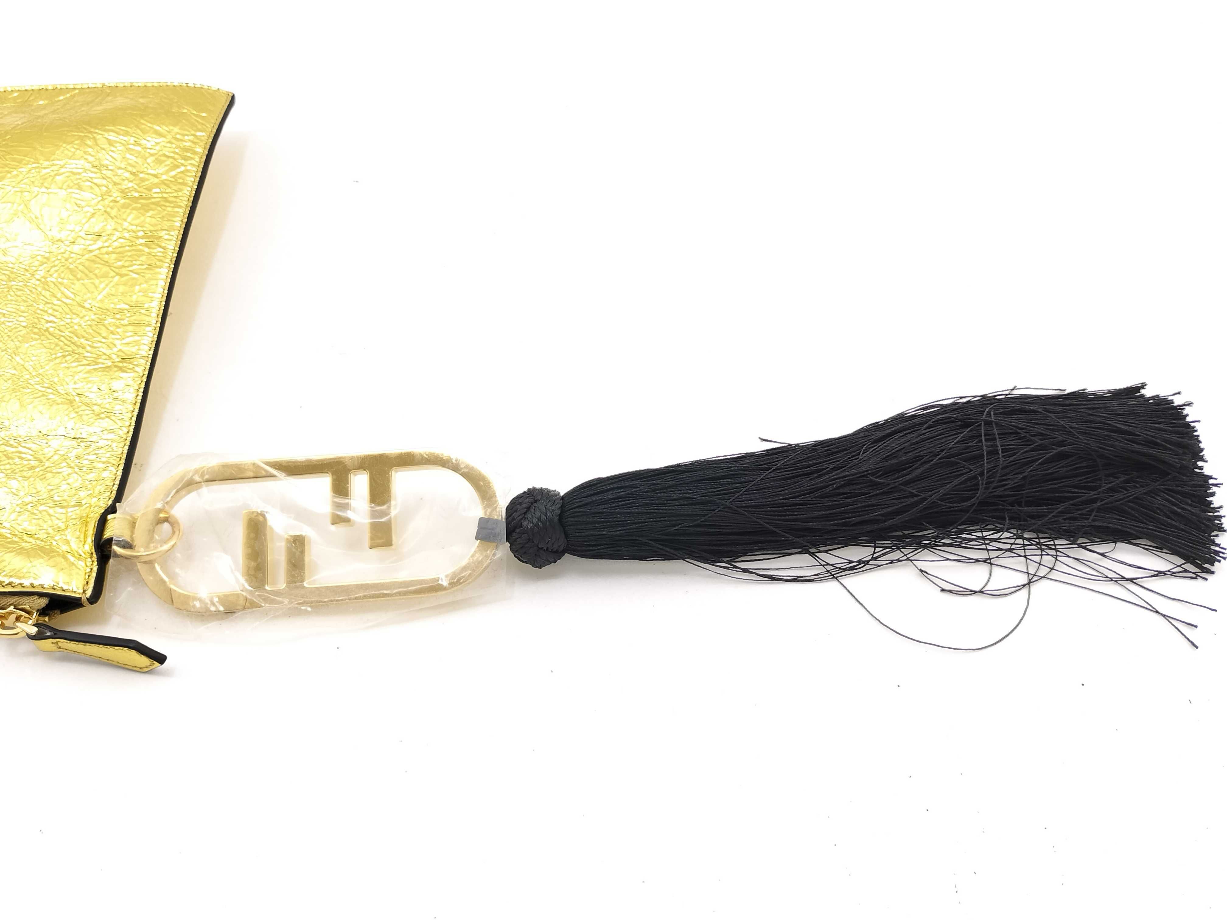 Gold Clutch Bag — view 8