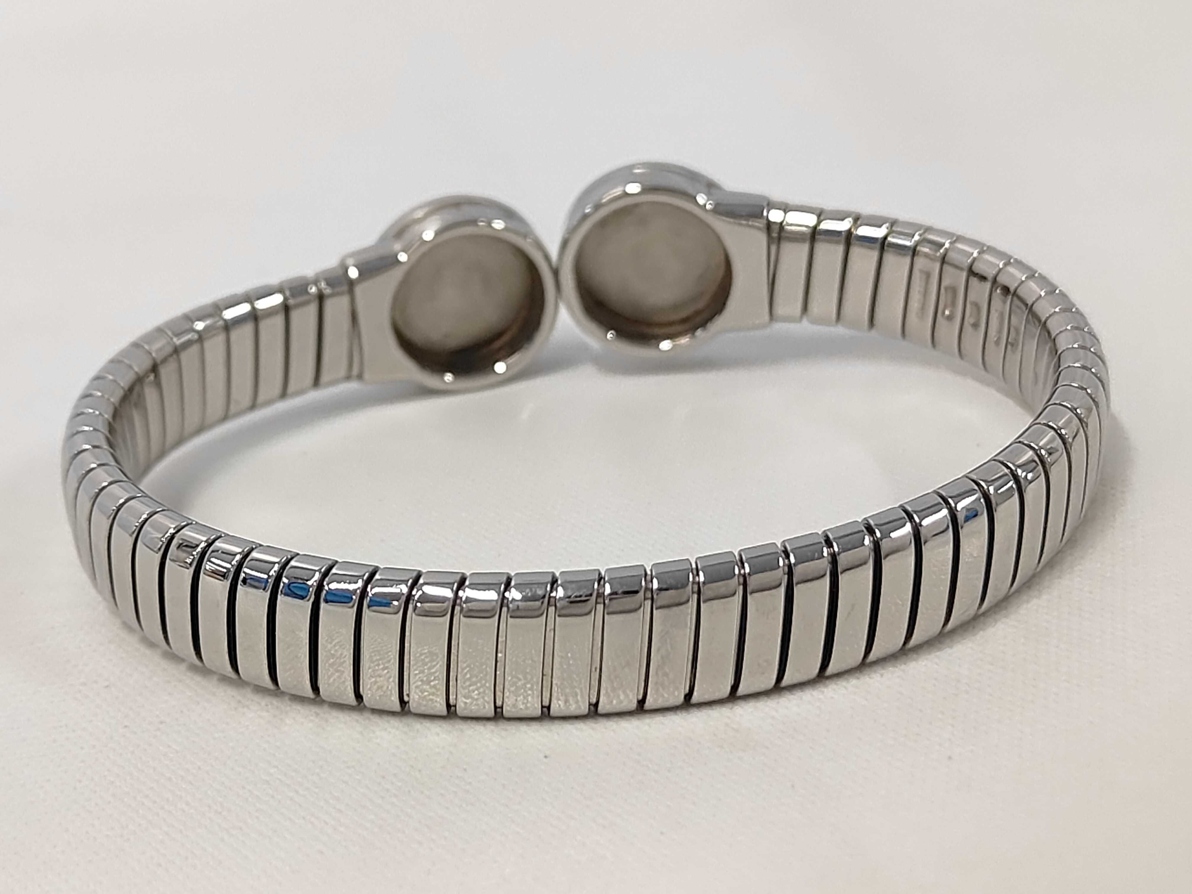 Bulgari Bangle Tubogas Onyx Tubogas Stainless Steel 23.0g Bracelet/Bangle — view 2
