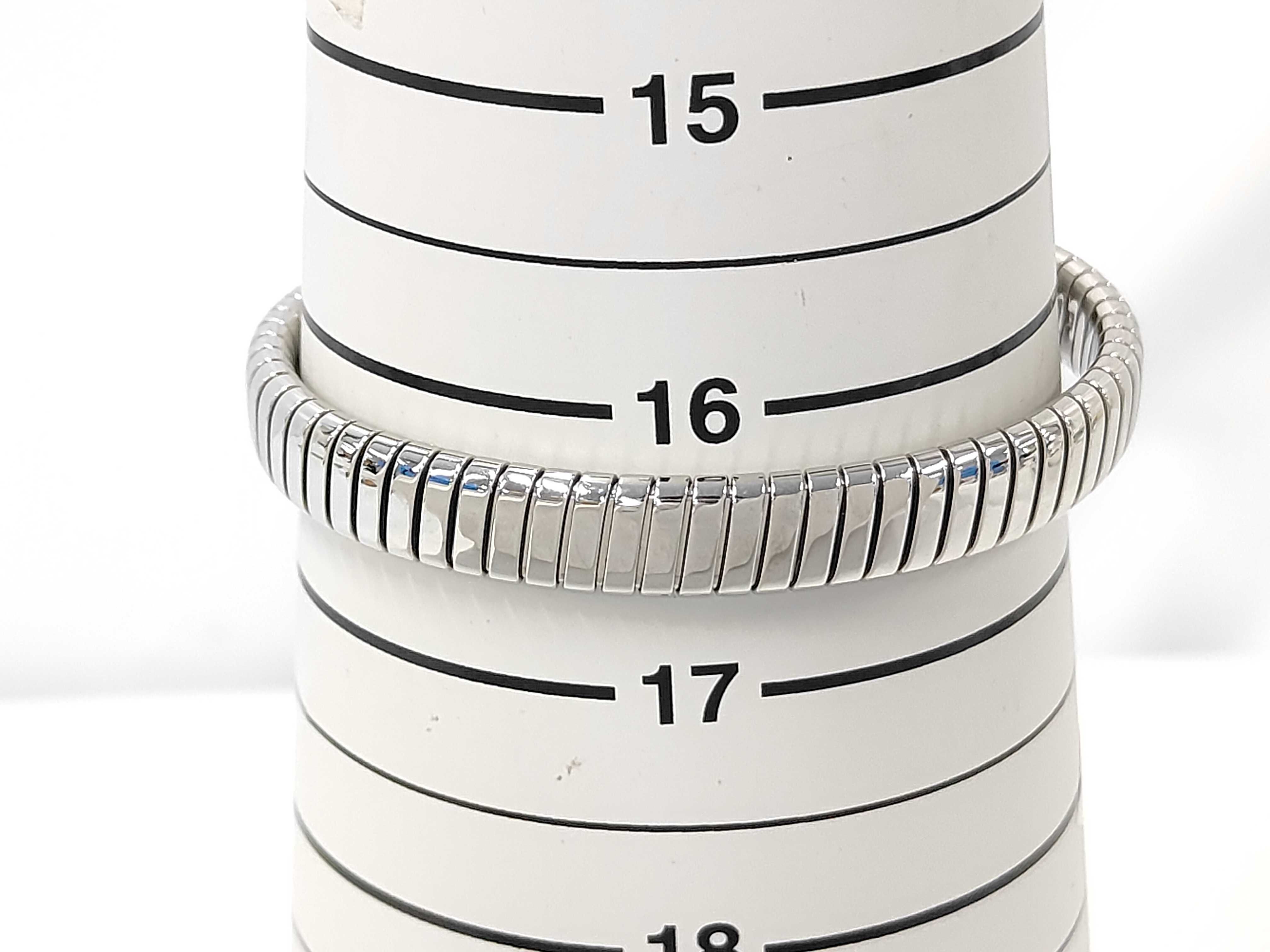 Bulgari Bangle Tubogas Onyx Tubogas Stainless Steel 23.0g Bracelet/Bangle — view 4