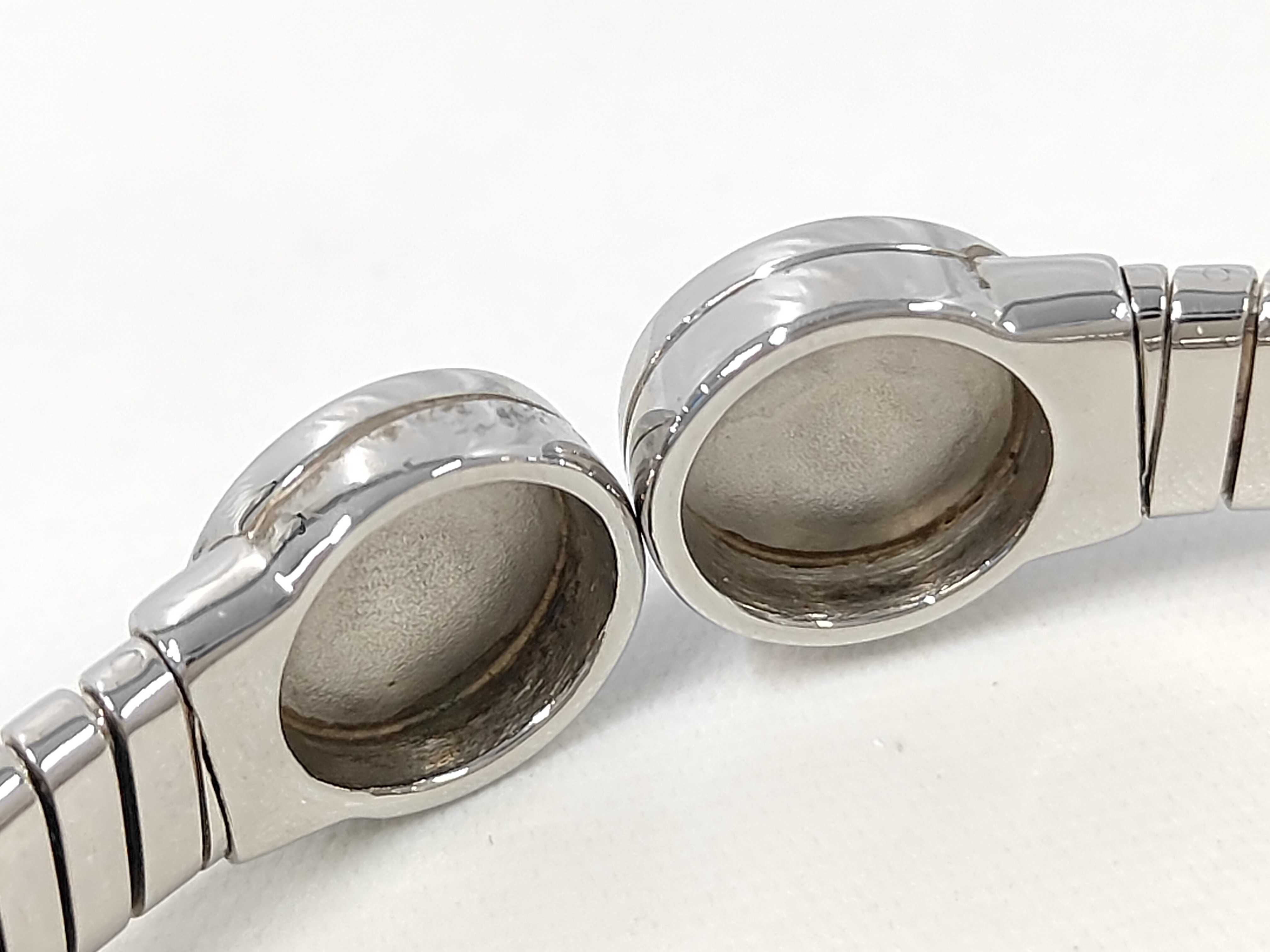 Bulgari Bangle Tubogas Onyx Tubogas Stainless Steel 23.0g Bracelet/Bangle — view 5