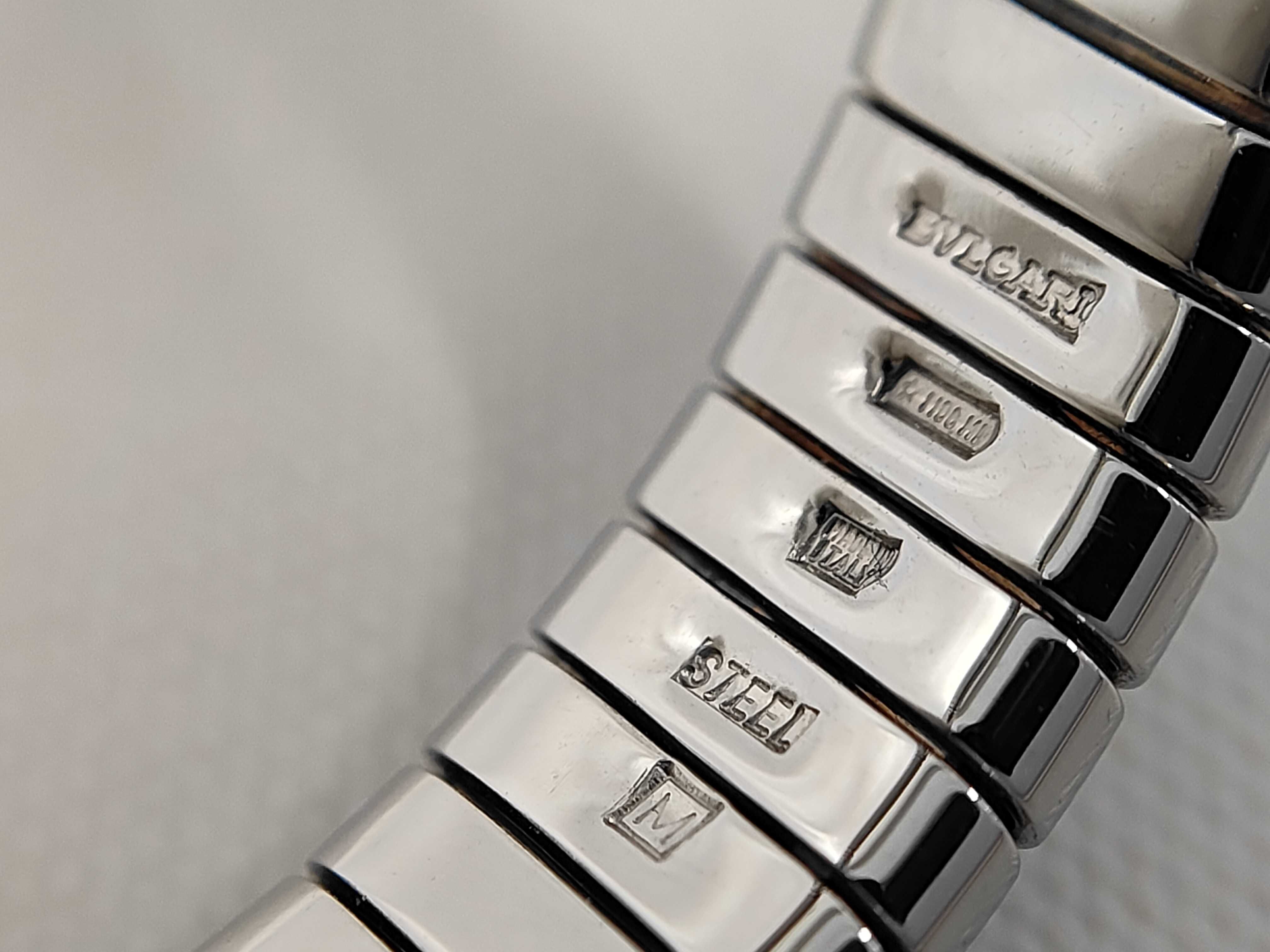 Bulgari Bangle Tubogas Onyx Tubogas Stainless Steel 23.0g Bracelet/Bangle — view 9