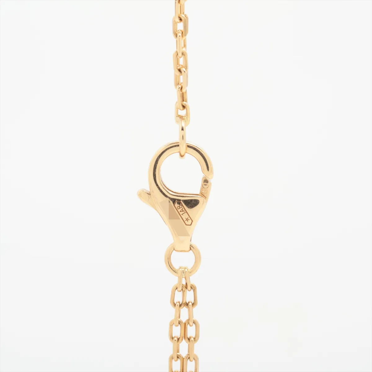 Love Circle 2-Piece Diamond Necklace 750 (Yellow Gold) 6.1g AFX381 — view 3