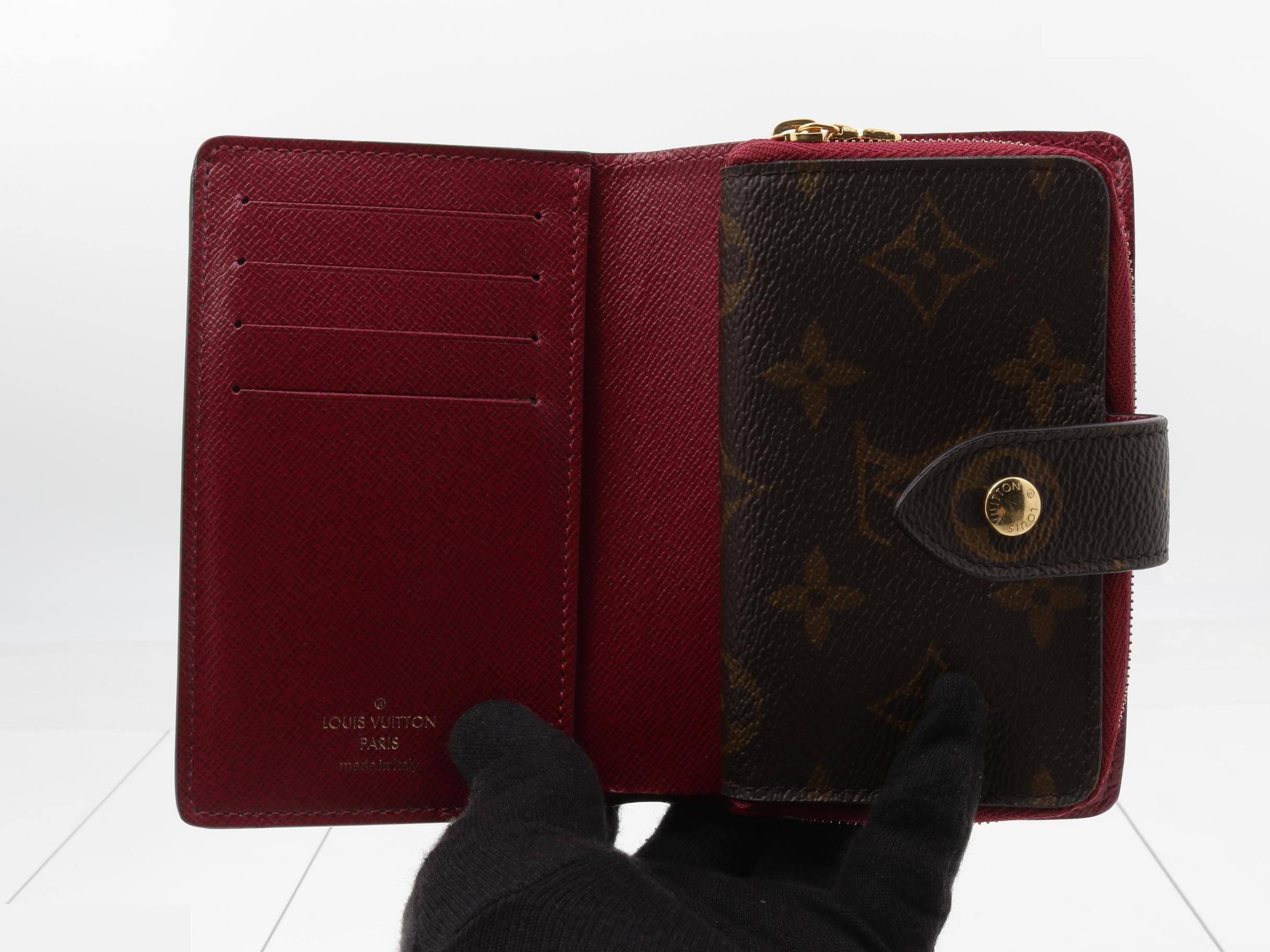 Monogram Portefeuille Juliette Fuchsia Bi-fold Wallet — view 4
